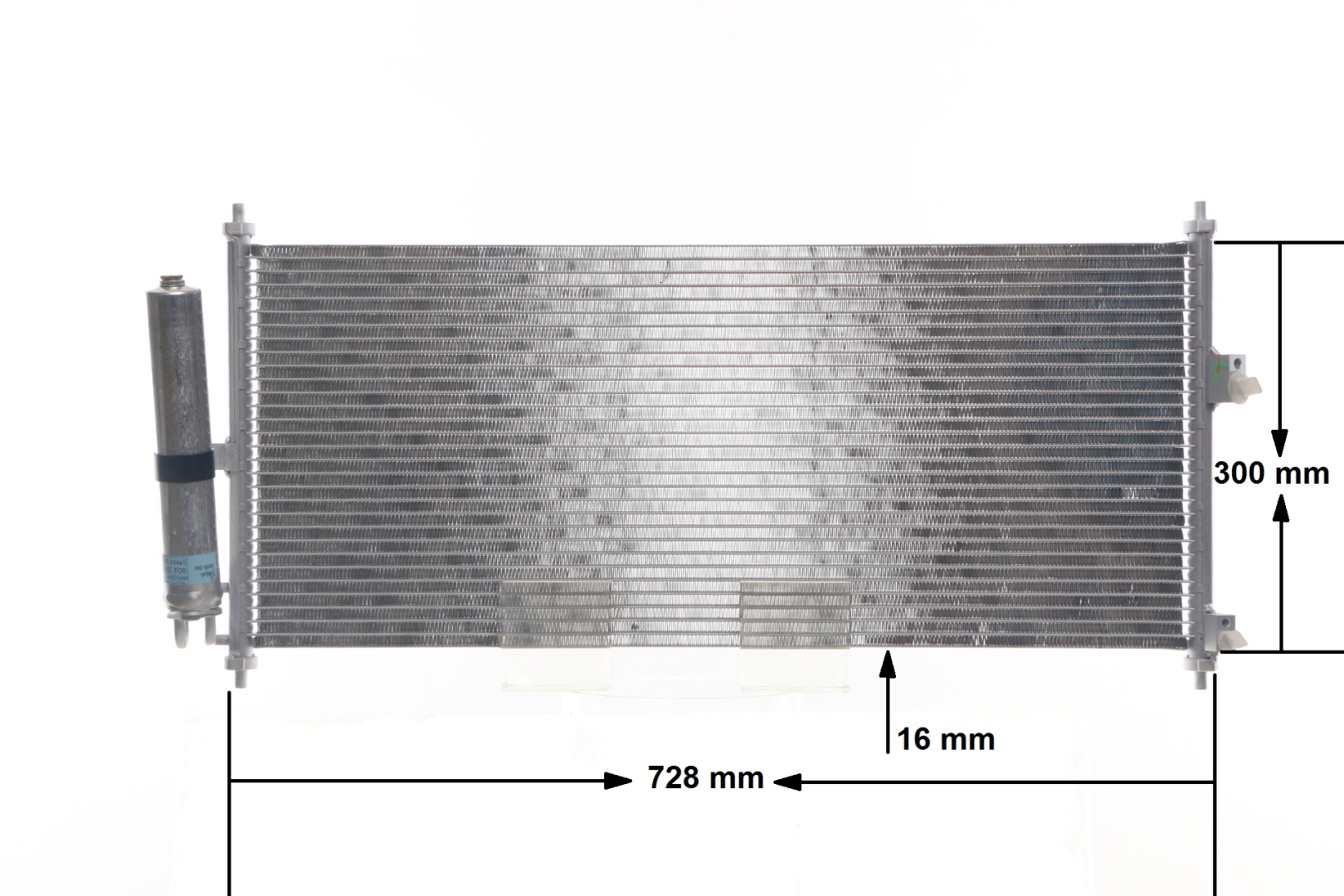 Condenseur, climatisation (Radiateur de climatisation) MAHLE Aftermarket ref. AC 788 000S