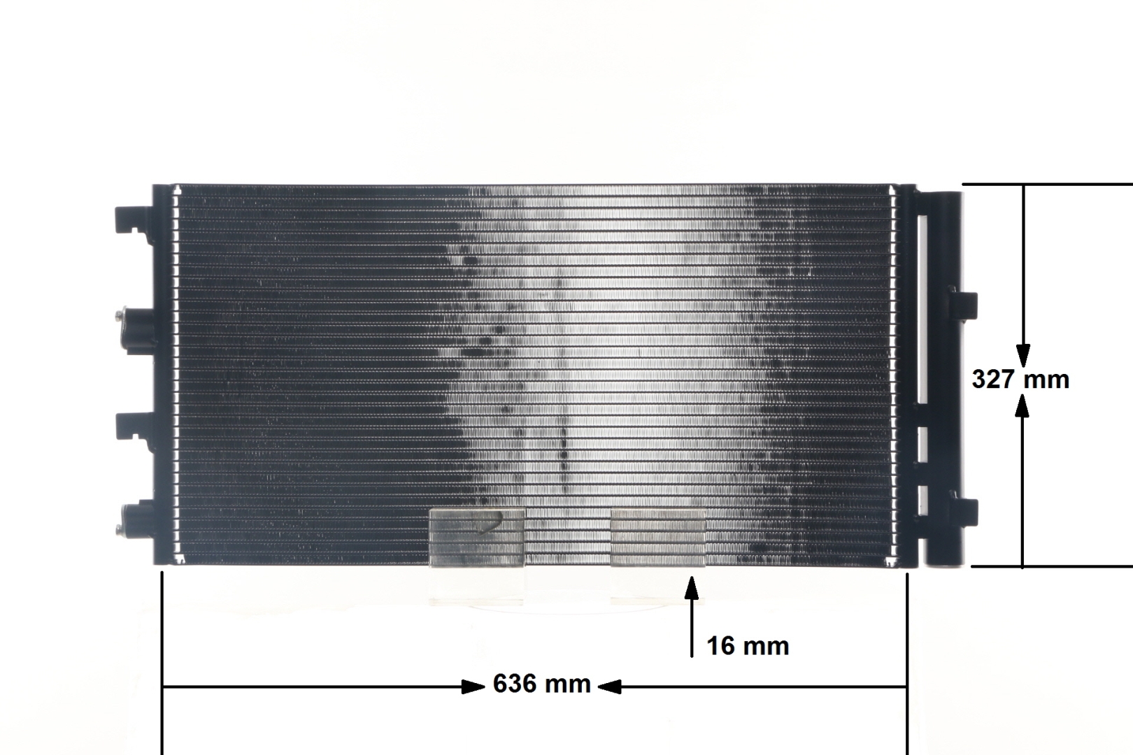 Condenseur, climatisation (Radiateur de climatisation) MAHLE Aftermarket ref. AC 724 000S