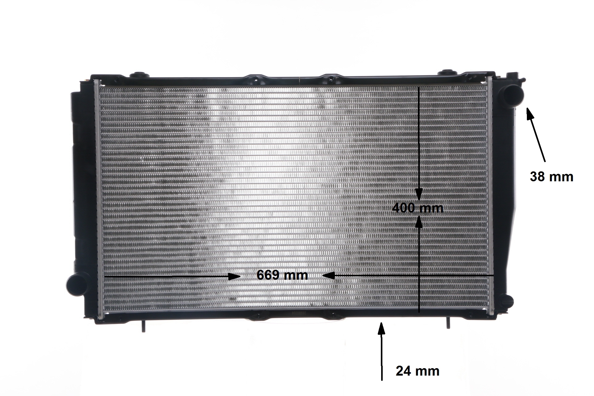 Radiateur moteur (Radiateur de refroidissement) MAHLE Aftermarket CR 1565 000S