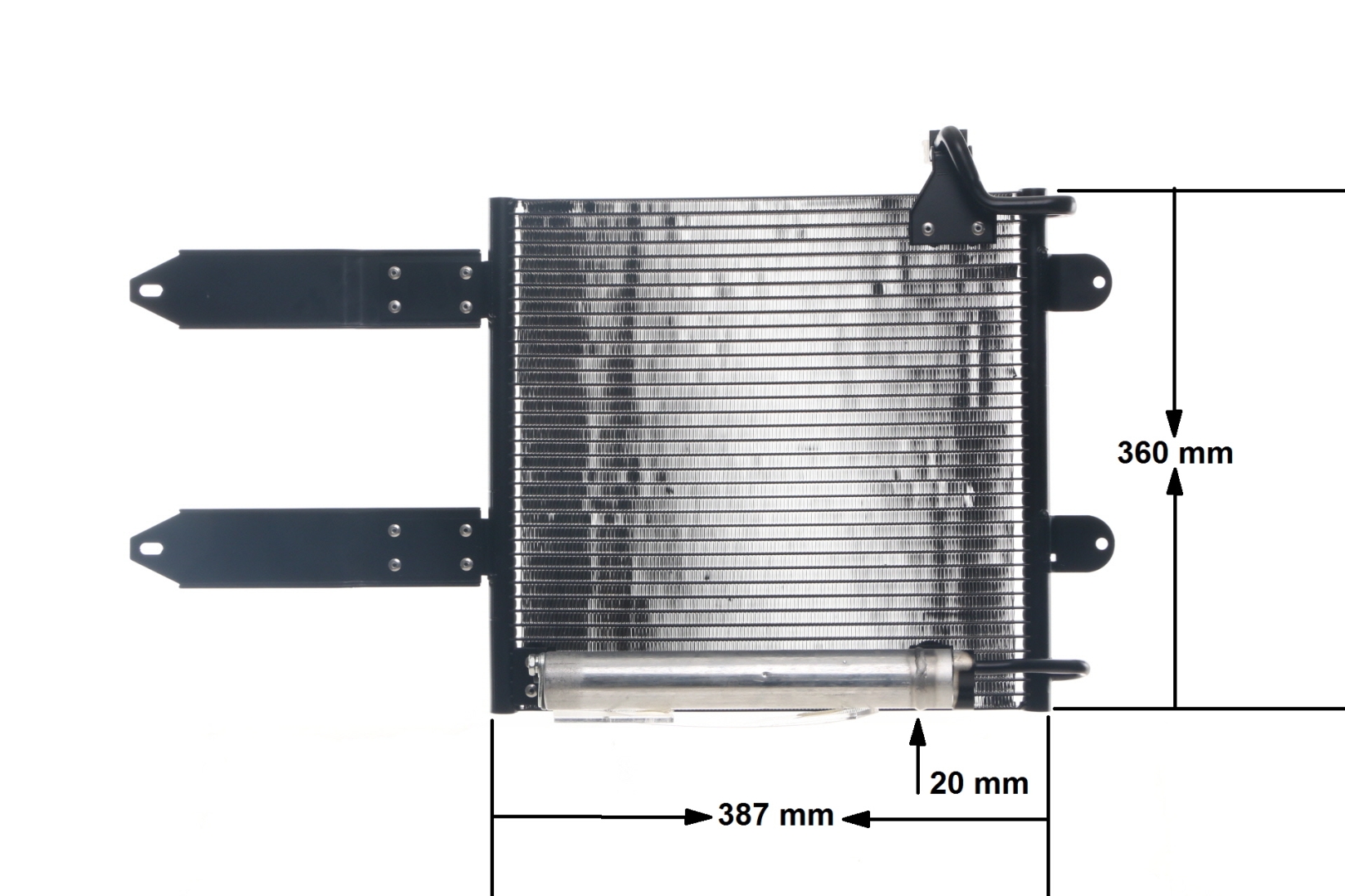 Condenseur, climatisation (Radiateur de climatisation) MAHLE Aftermarket ref. AC 286 000S