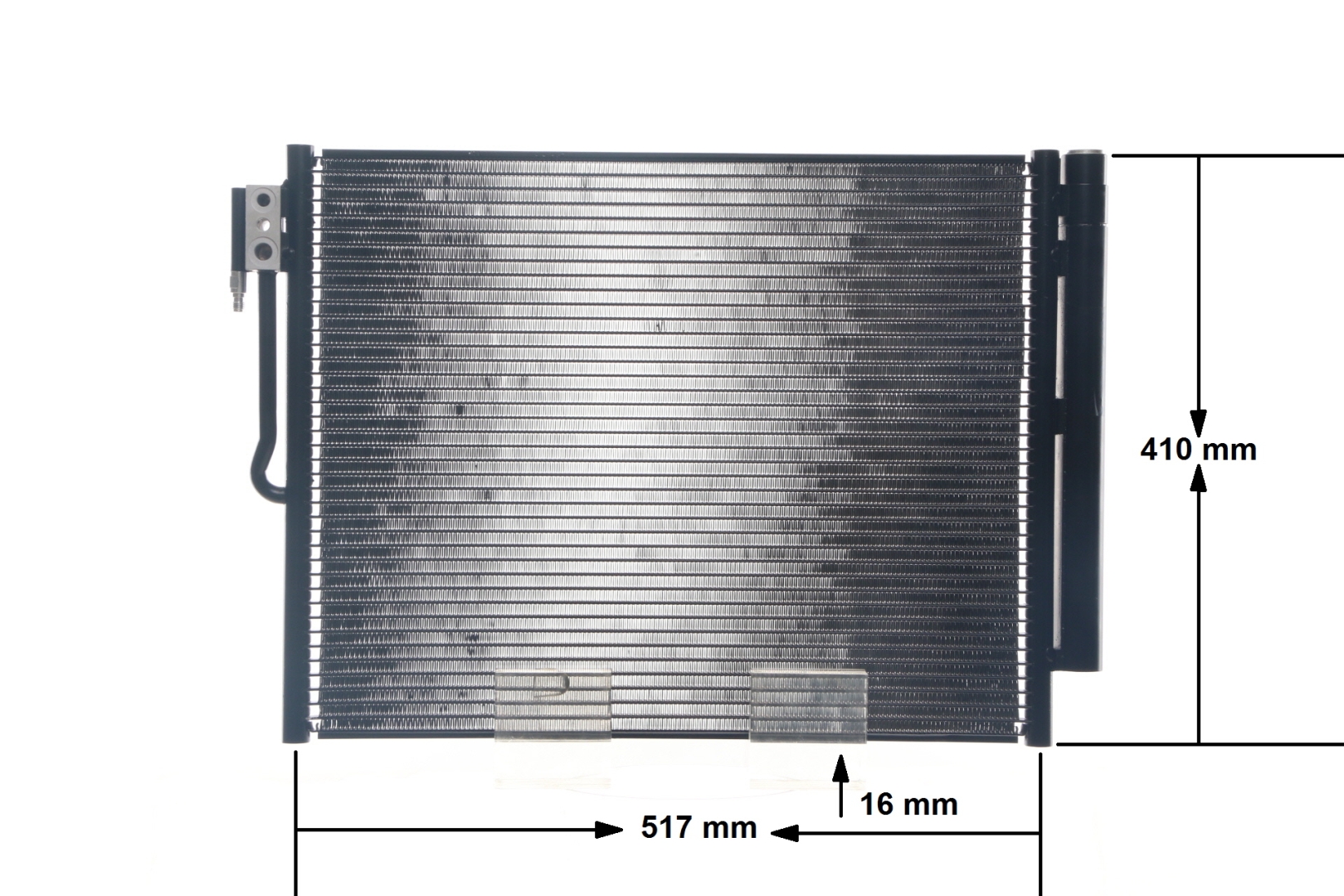 Condenseur, climatisation (Radiateur de climatisation) MAHLE Aftermarket ref. AC 596 000S