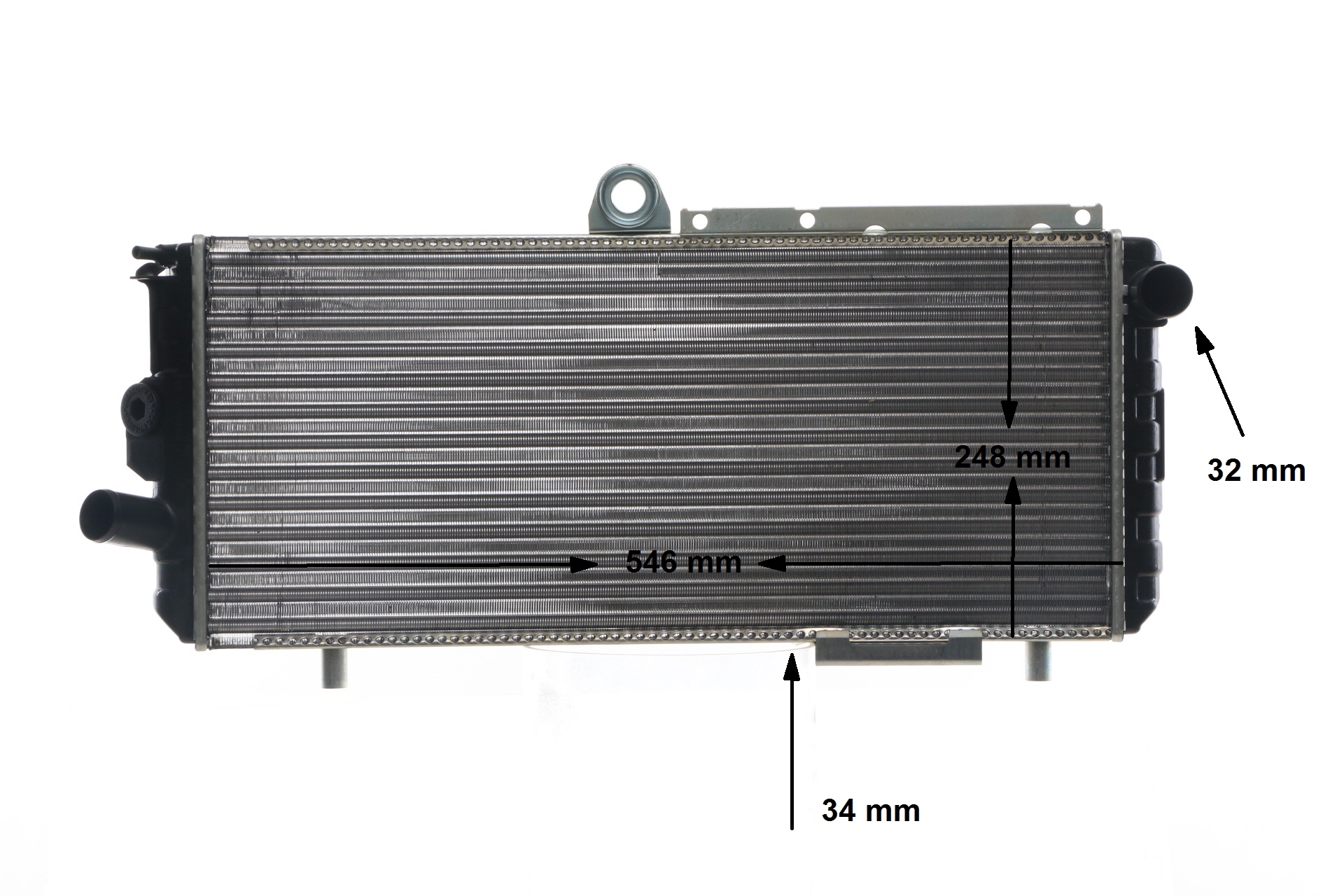 Radiateur moteur (Radiateur de refroidissement) MAHLE Aftermarket ref. CR 620 000S