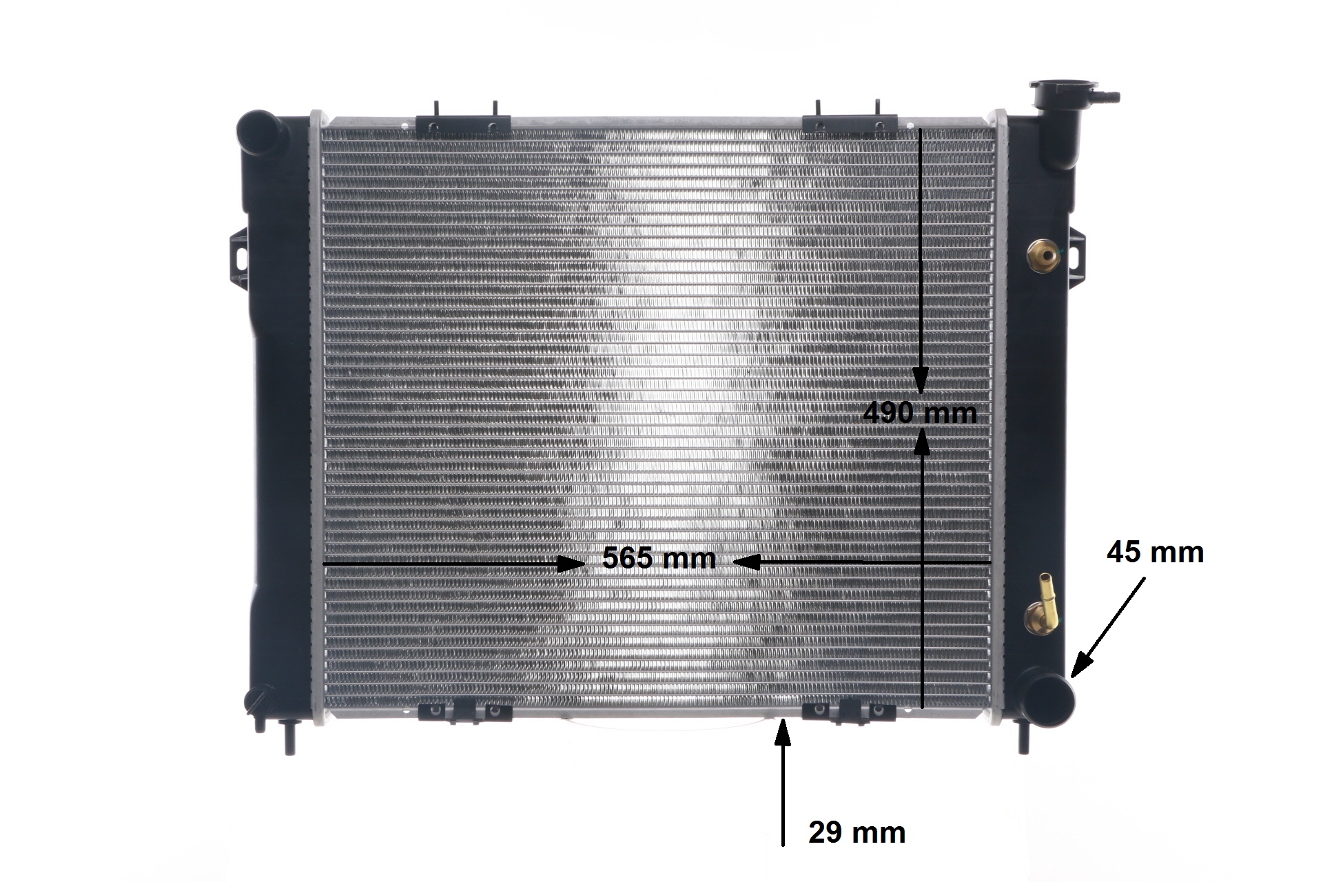Radiateur moteur (Radiateur de refroidissement) MAHLE Aftermarket CR 1571 000S