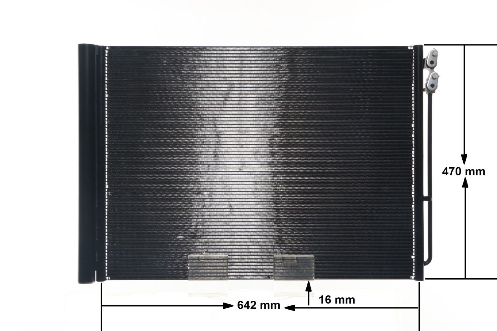 Condenseur, climatisation (Radiateur de climatisation) MAHLE Aftermarket ref. AC 567 000S
