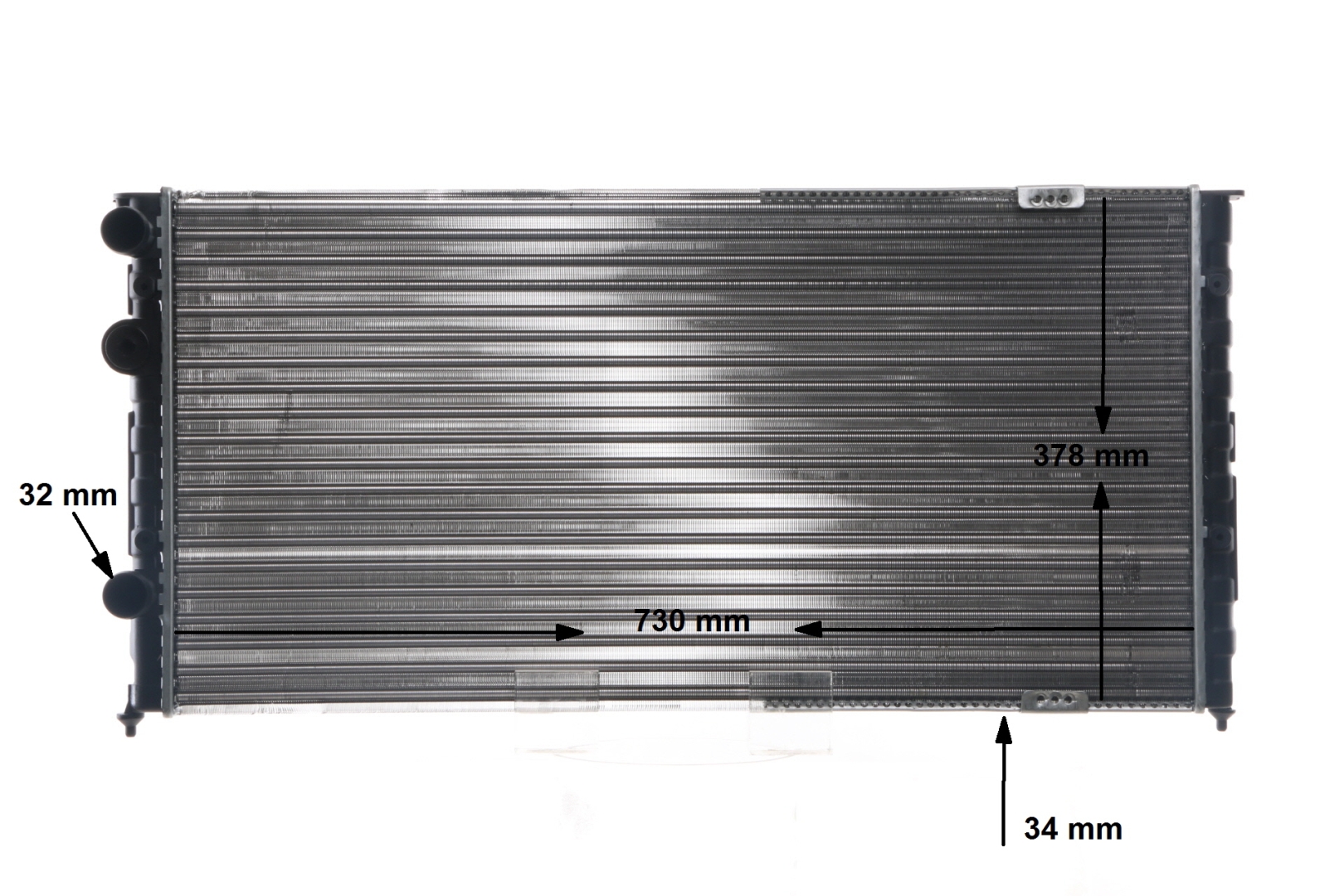 Radiateur moteur (Radiateur de refroidissement) MAHLE Aftermarket ref. CR 409 000S