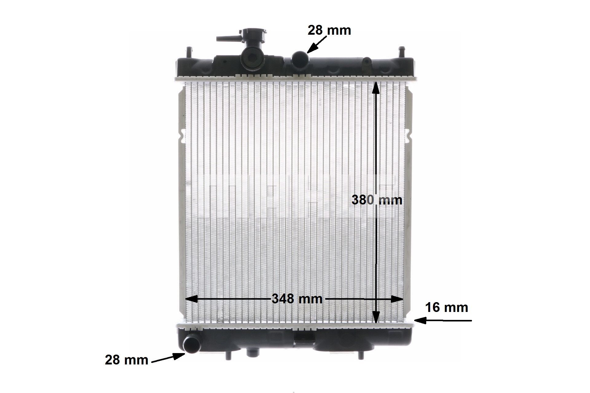 Radiateur moteur (Radiateur de refroidissement) MAHLE Aftermarket CR 844 000S