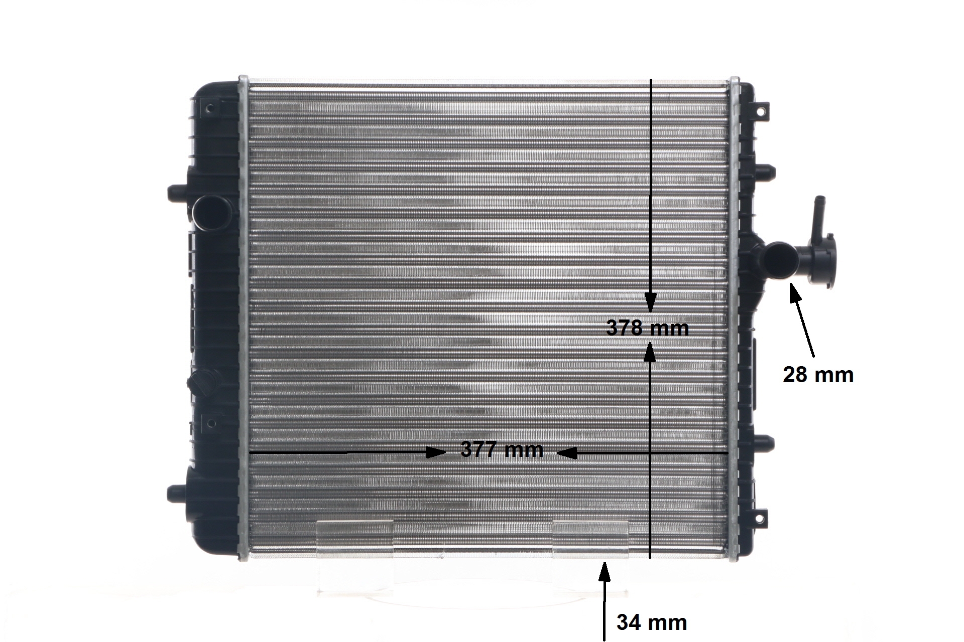 Radiateur moteur (Radiateur de refroidissement) MAHLE Aftermarket CR 1495 001S
