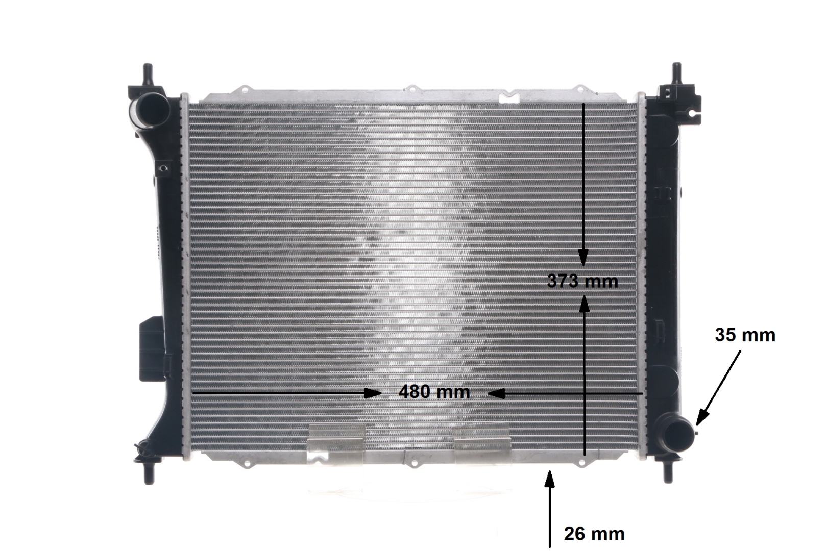 Radiateur moteur (Radiateur de refroidissement) MAHLE Aftermarket CR 1695 000S