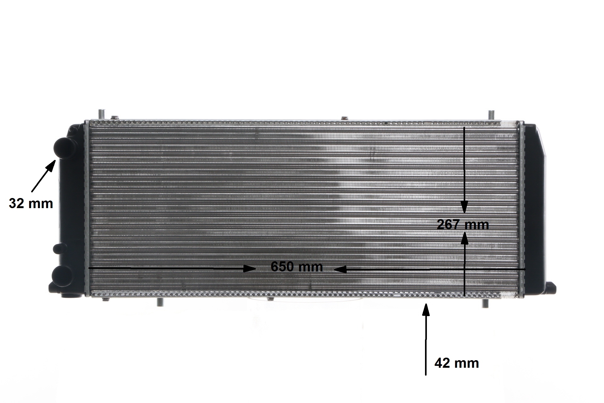 Radiateur moteur (Radiateur de refroidissement) MAHLE Aftermarket ref. CR 140 000S