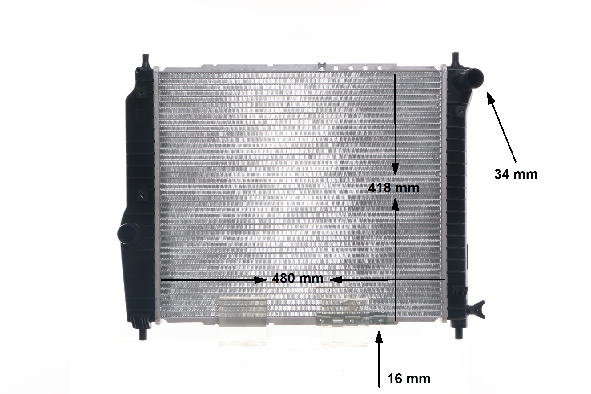 Radiateur moteur (Radiateur de refroidissement) MAHLE Aftermarket CR 1309 000S