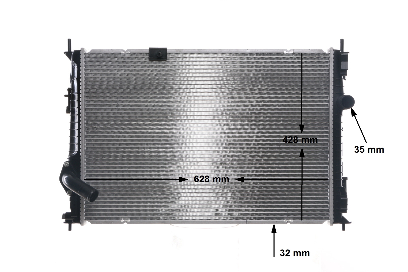 Radiateur moteur (Radiateur de refroidissement) MAHLE Aftermarket CR 2058 000S