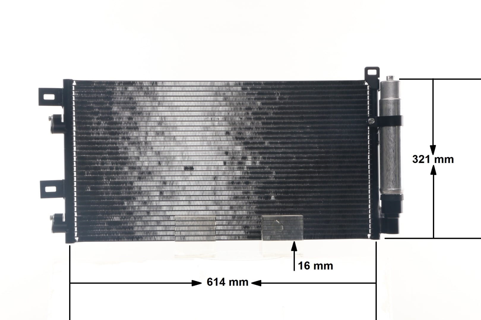 Condenseur, climatisation (Radiateur de climatisation) MAHLE Aftermarket ref. AC 312 001S