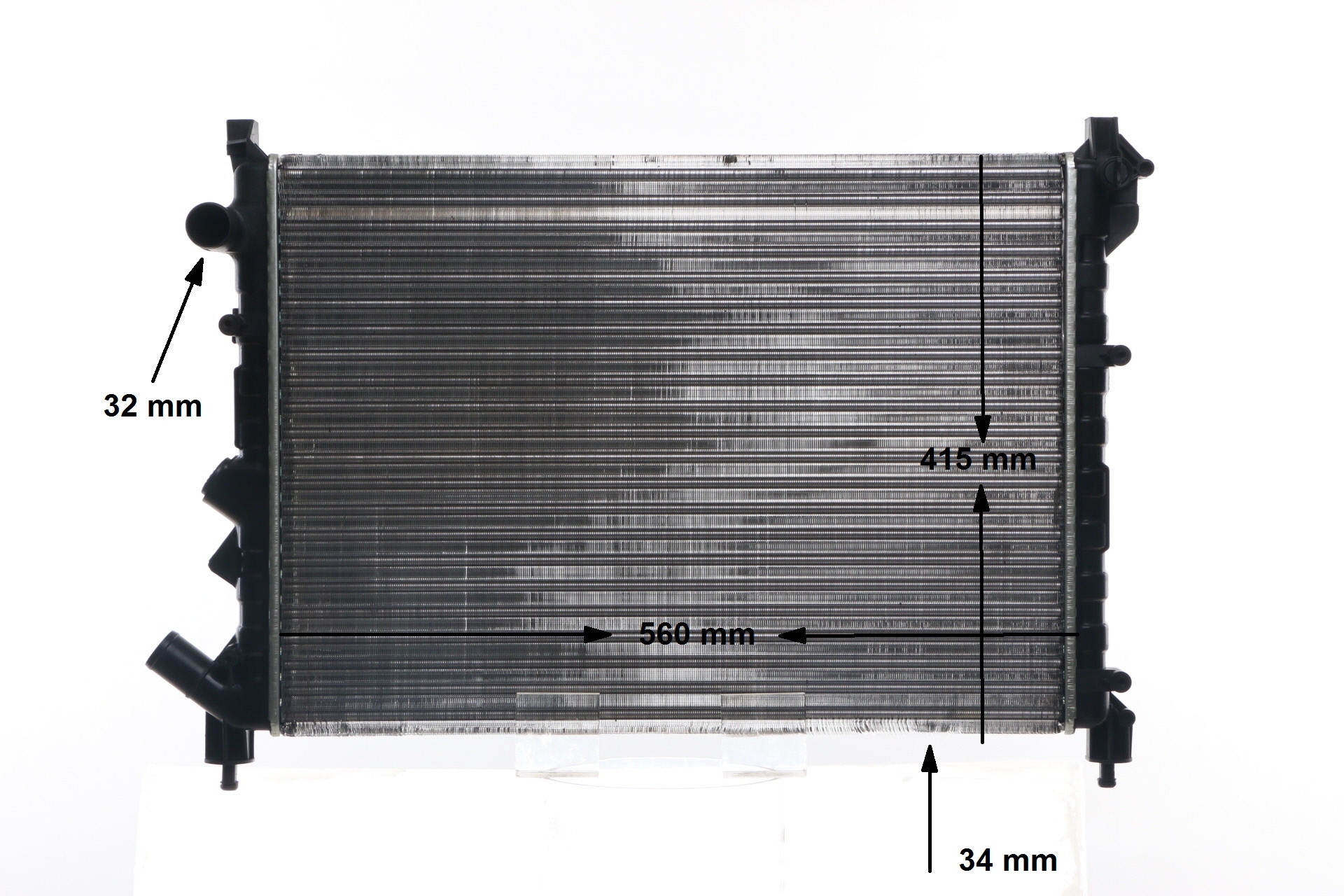 Radiateur moteur (Radiateur de refroidissement) MAHLE Aftermarket ref. CR 610 000S