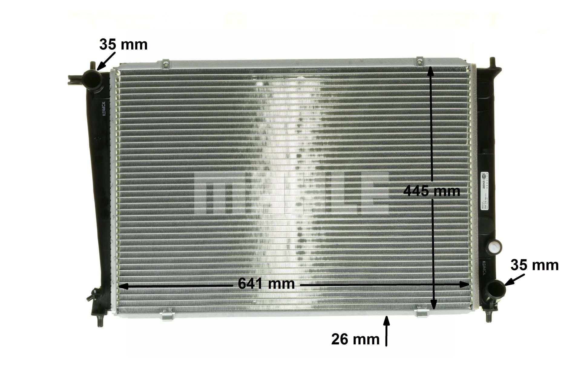 Radiateur moteur (Radiateur de refroidissement) MAHLE Aftermarket CR 1316 000P
