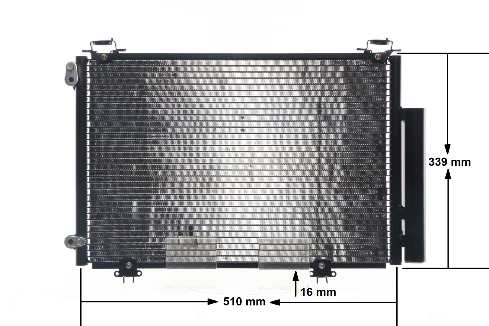 Condenseur, climatisation (Radiateur de climatisation) MAHLE Aftermarket ref. AC 292 000S