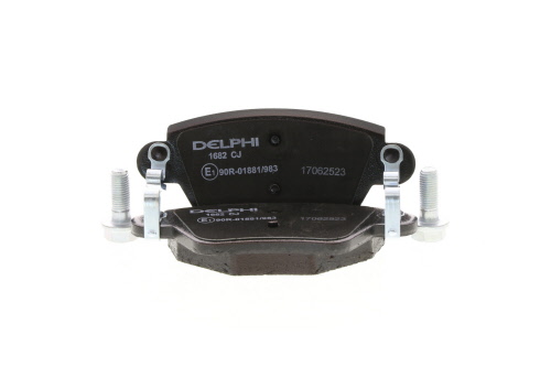 Jeu de 4 plaquettes de frein DELPHI LP1682