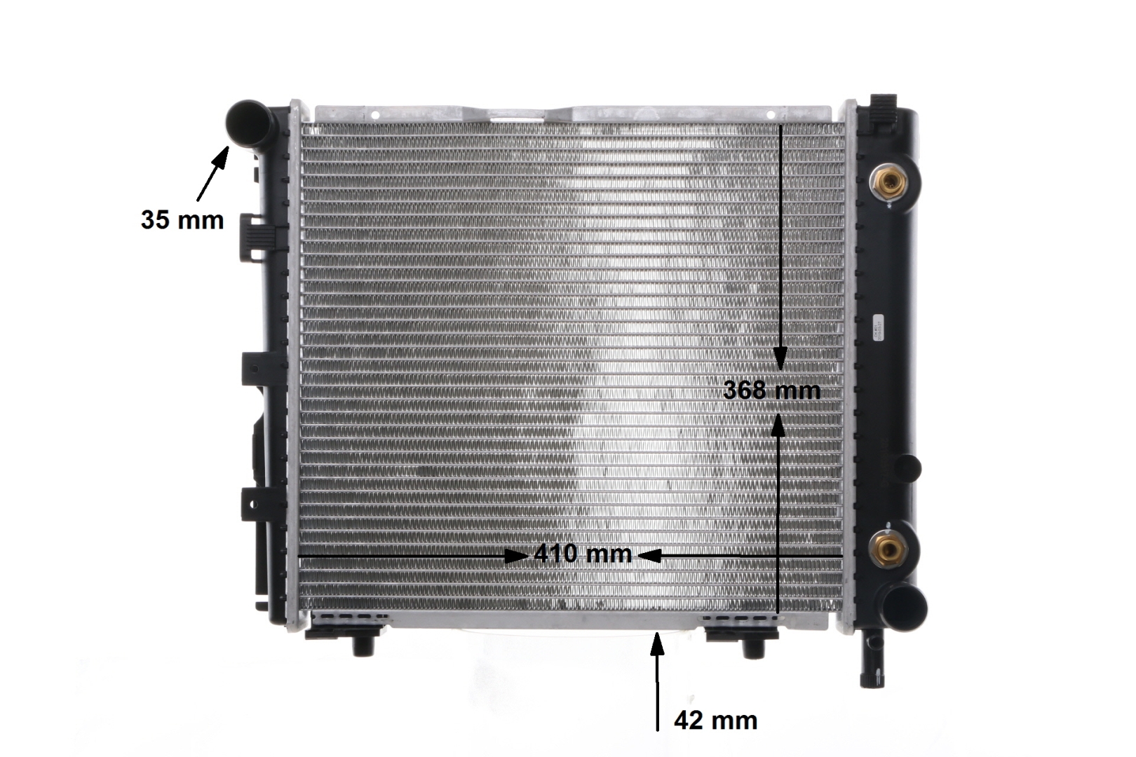 Radiateur moteur (Radiateur de refroidissement) MAHLE Aftermarket CR 256 000S