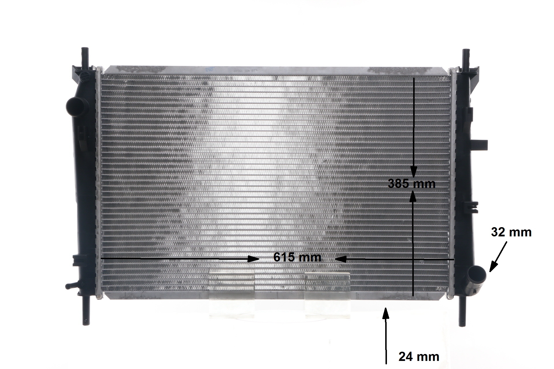 Radiateur moteur (Radiateur de refroidissement) MAHLE Aftermarket CR 629 000S
