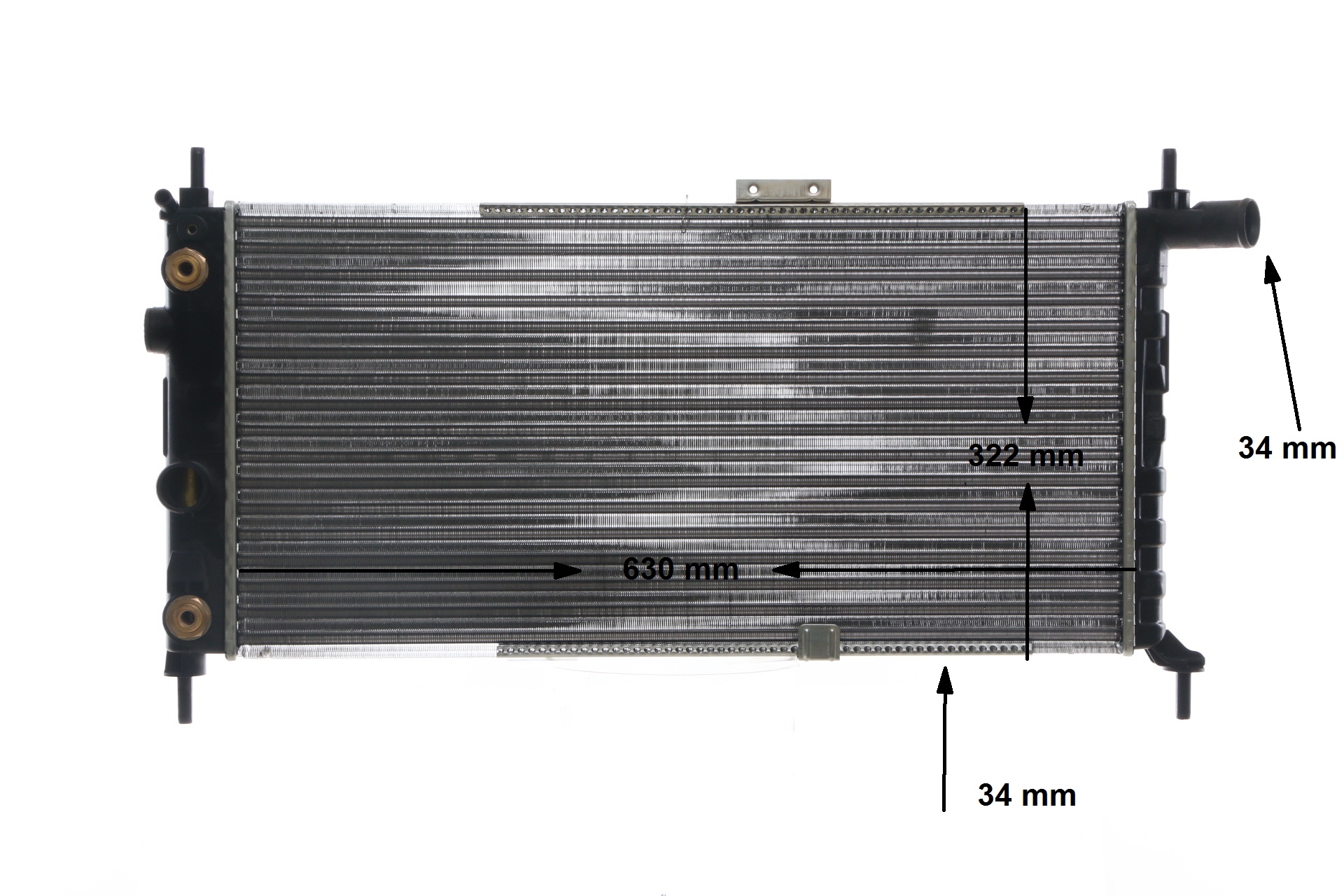 Radiateur moteur (Radiateur de refroidissement) MAHLE Aftermarket CR 479 000S