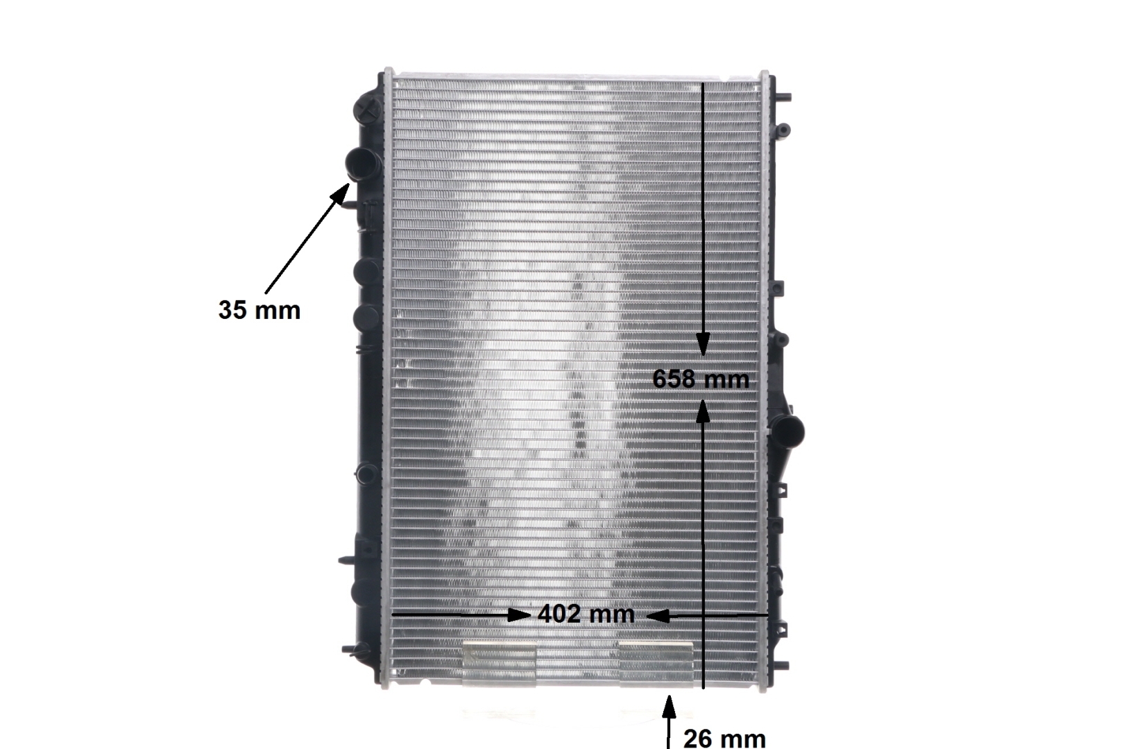 Radiateur moteur (Radiateur de refroidissement) MAHLE Aftermarket CR 752 000S