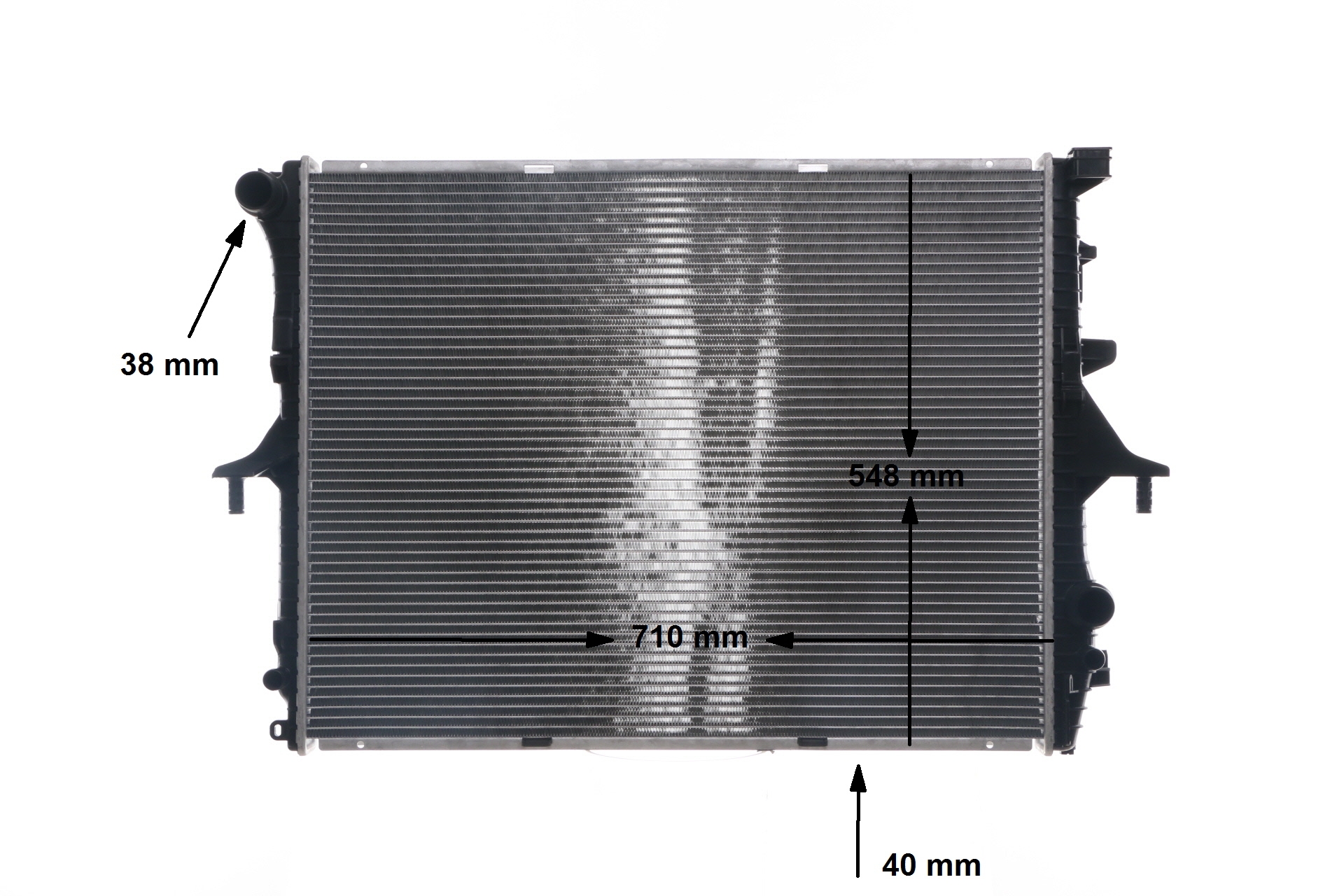 Radiateur moteur (Radiateur de refroidissement) MAHLE Aftermarket CR 568 000S