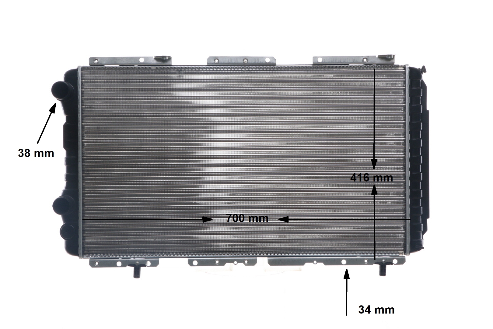 Radiateur moteur (Radiateur de refroidissement) MAHLE Aftermarket ref. CR 2174 000S