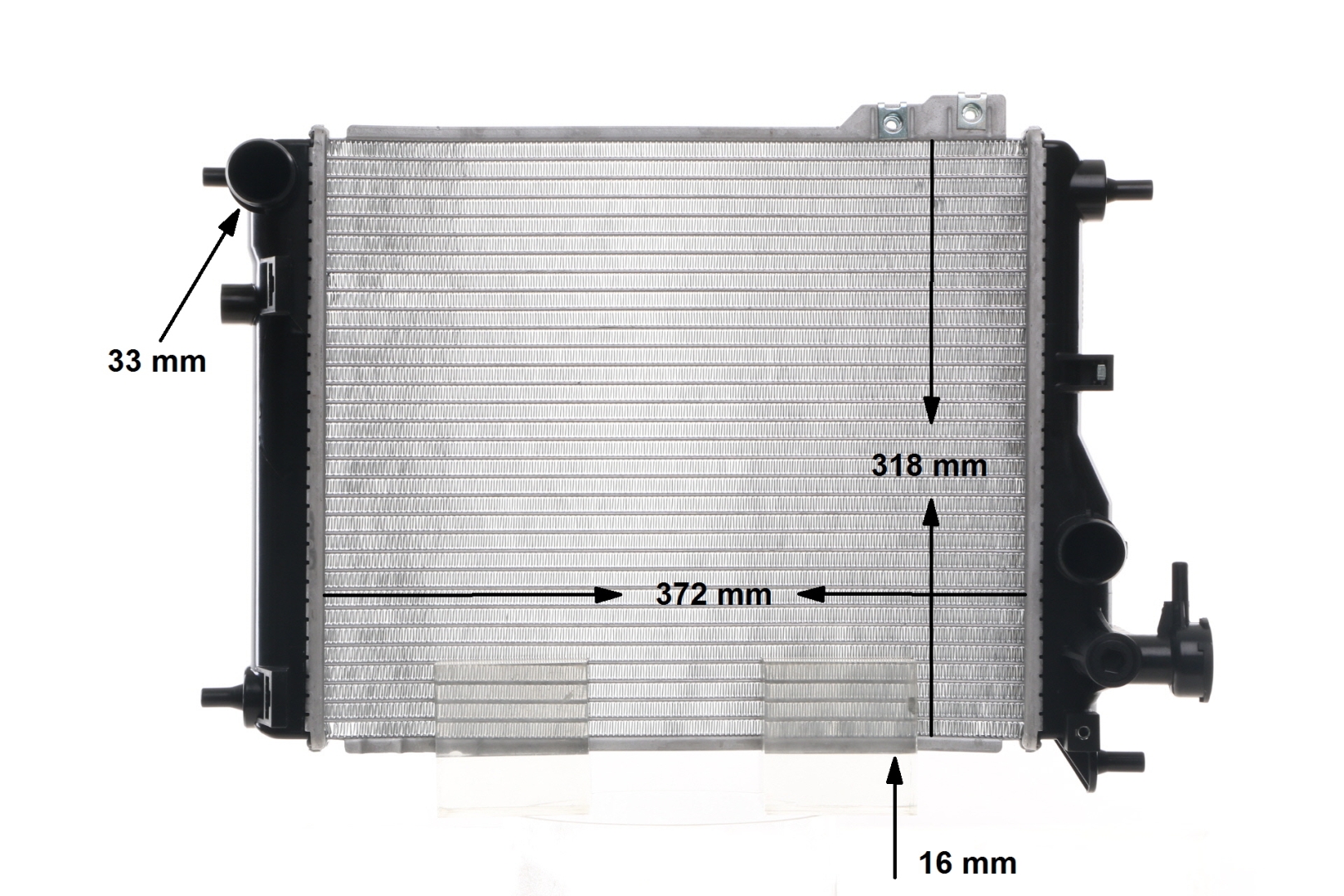 Radiateur moteur (Radiateur de refroidissement) MAHLE Aftermarket CR 1115 000S