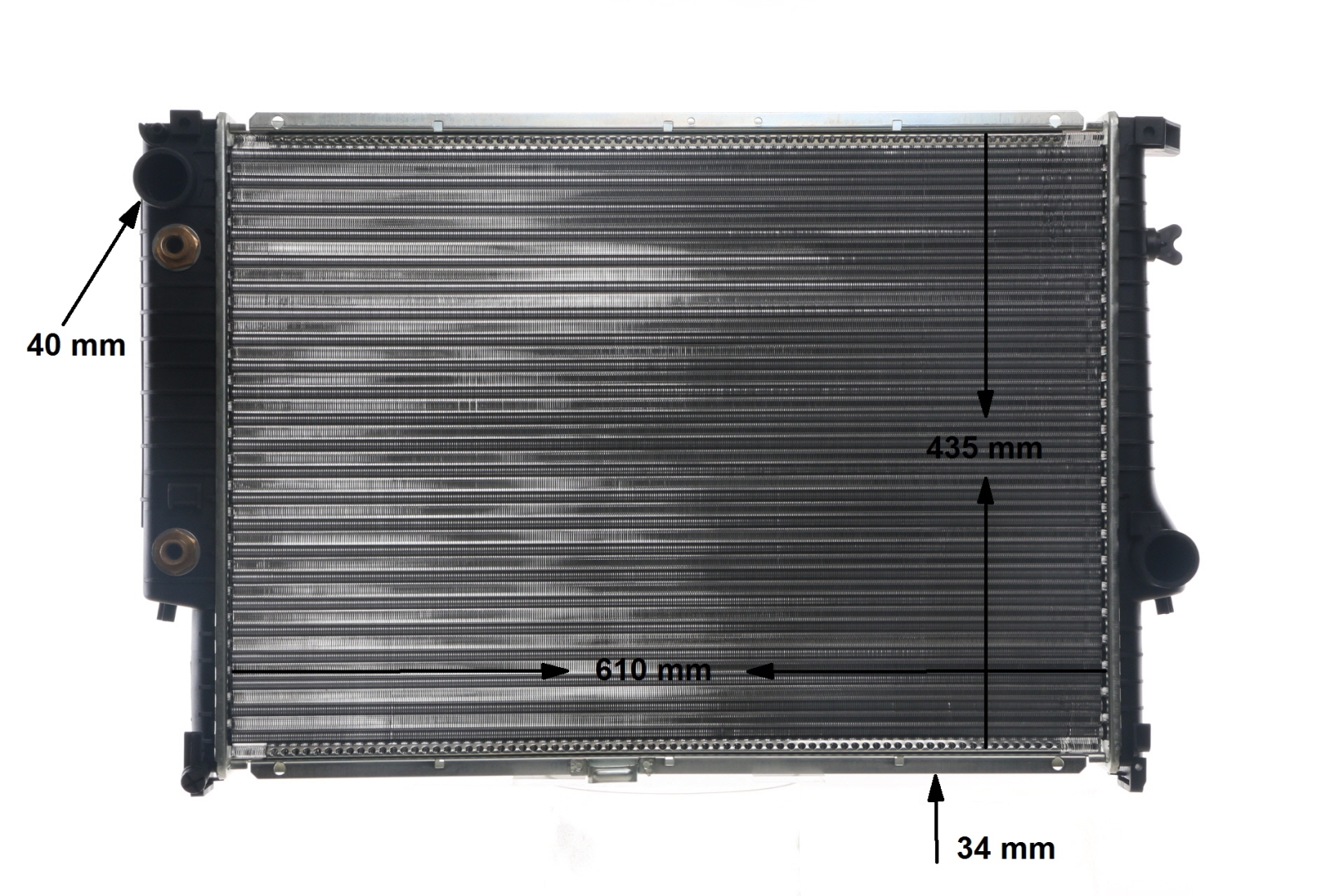 Radiateur moteur (Radiateur de refroidissement) MAHLE Aftermarket CR 326 001S