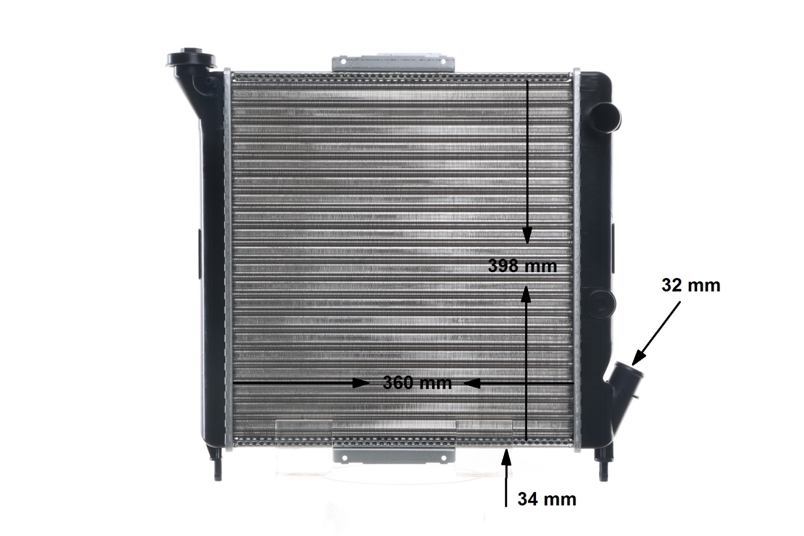 Radiateur moteur (Radiateur de refroidissement) MAHLE Aftermarket ref. CR 832 000S