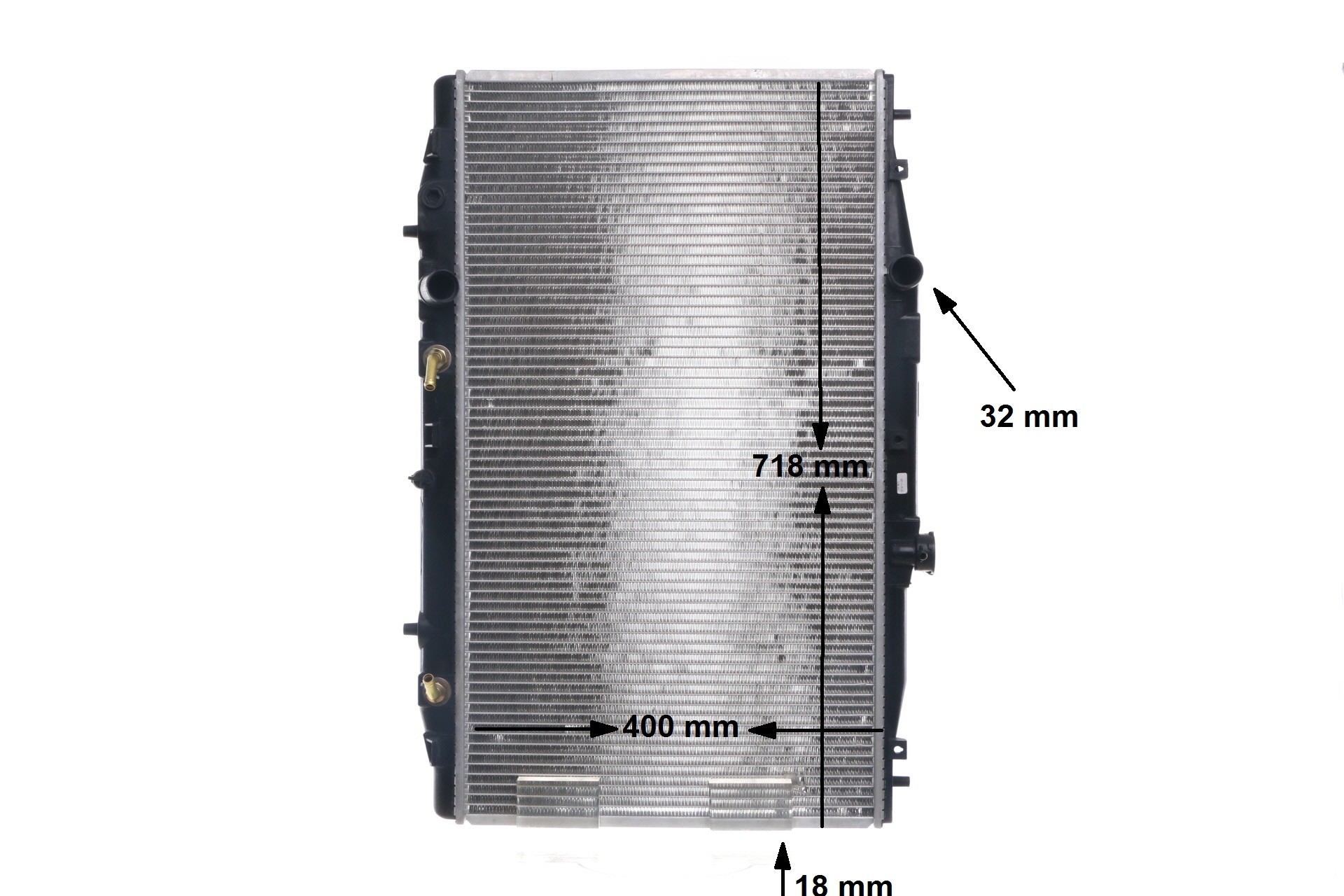 Radiateur moteur (Radiateur de refroidissement) MAHLE Aftermarket CR 1462 000S