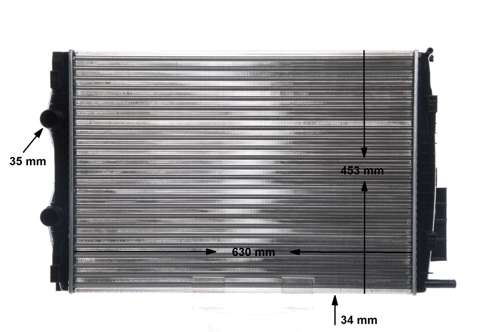 Radiateur moteur (Radiateur de refroidissement) MAHLE Aftermarket CR 22 001S