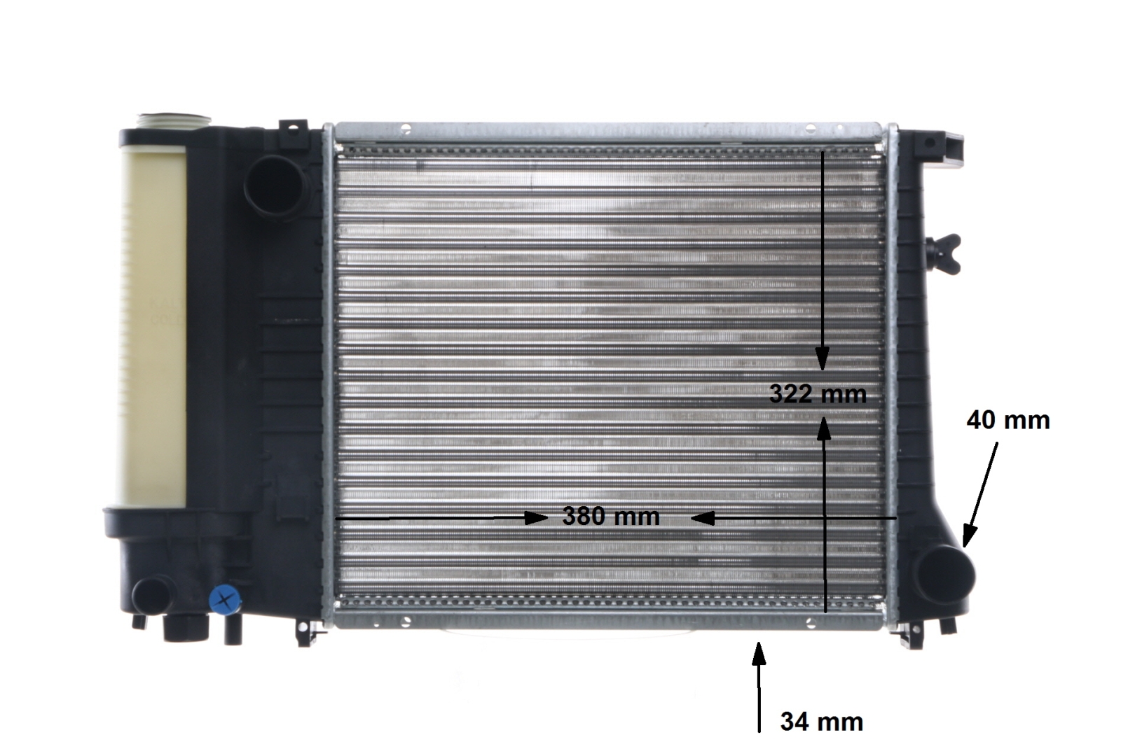 Radiateur moteur (Radiateur de refroidissement) MAHLE Aftermarket CR 483 000S