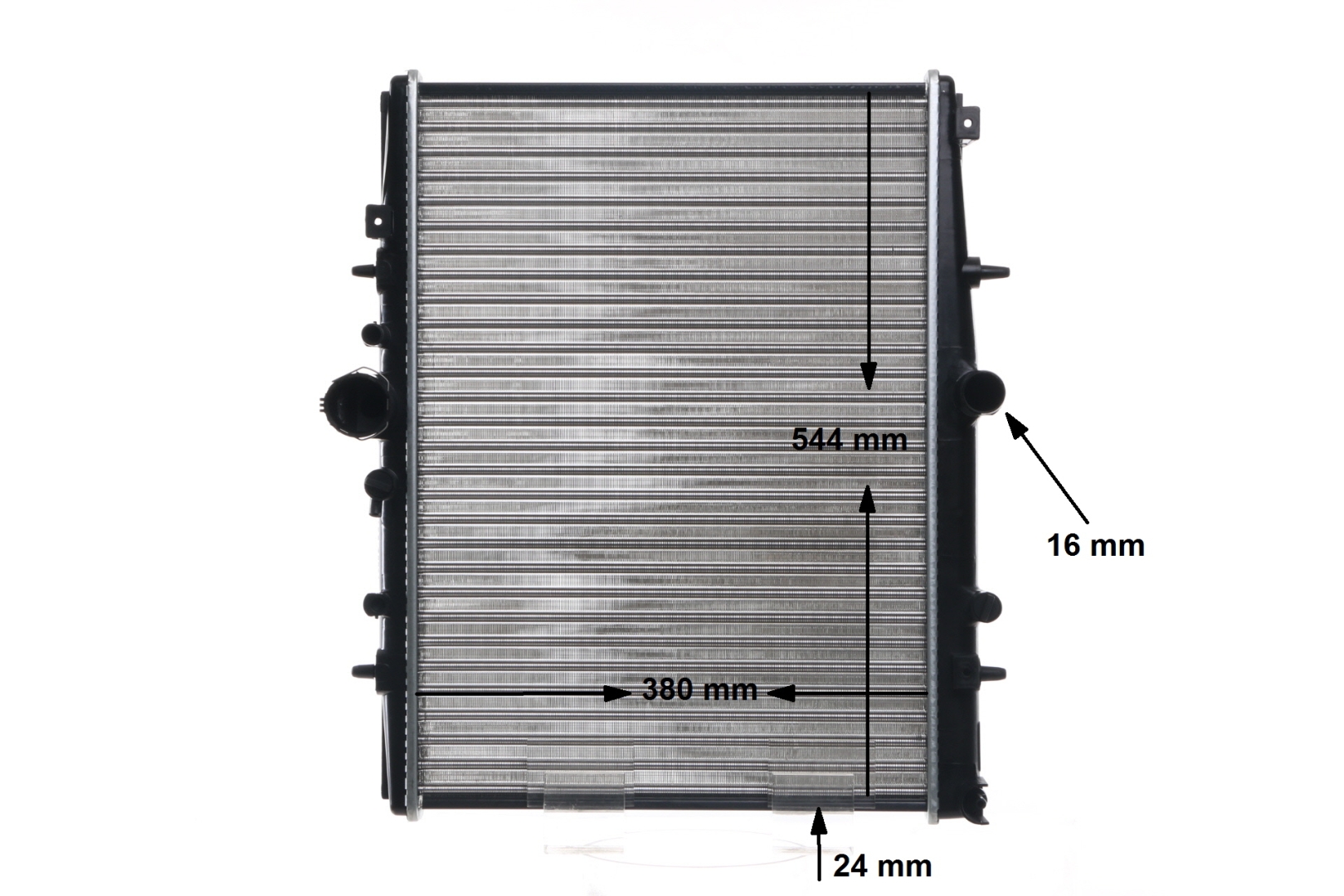 Radiateur moteur (Radiateur de refroidissement) MAHLE Aftermarket CR 393 000S