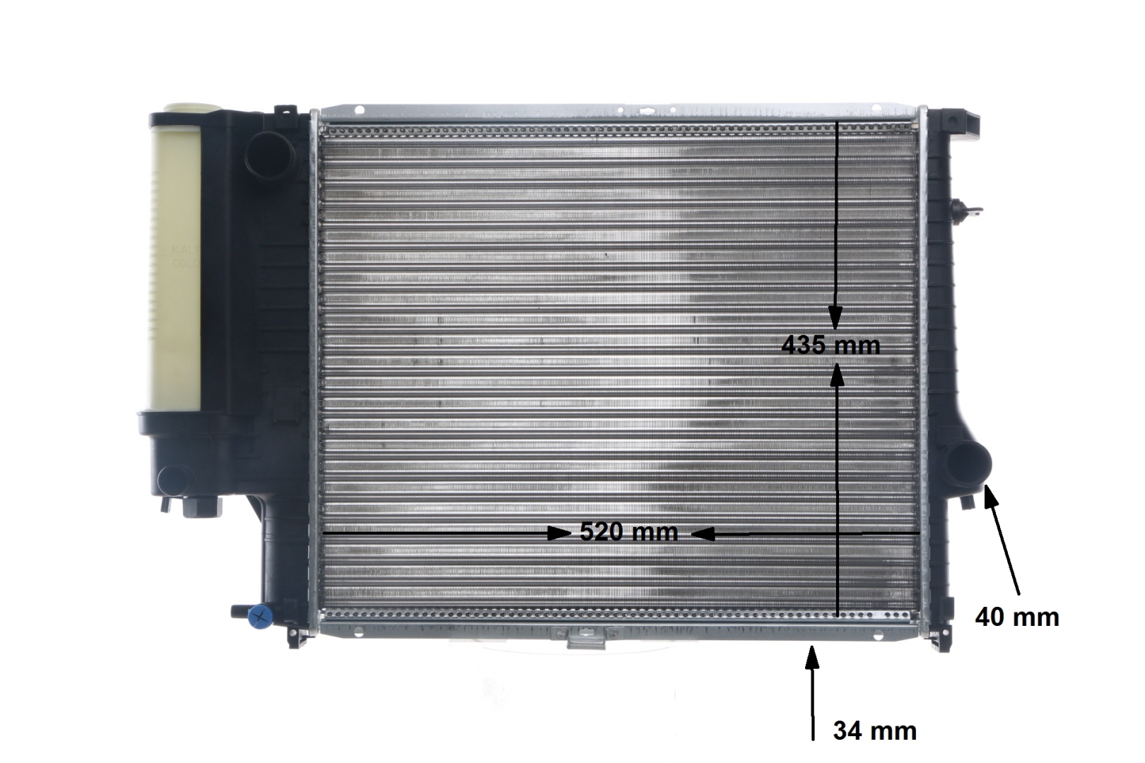 Radiateur moteur (Radiateur de refroidissement) MAHLE Aftermarket CR 336 001S