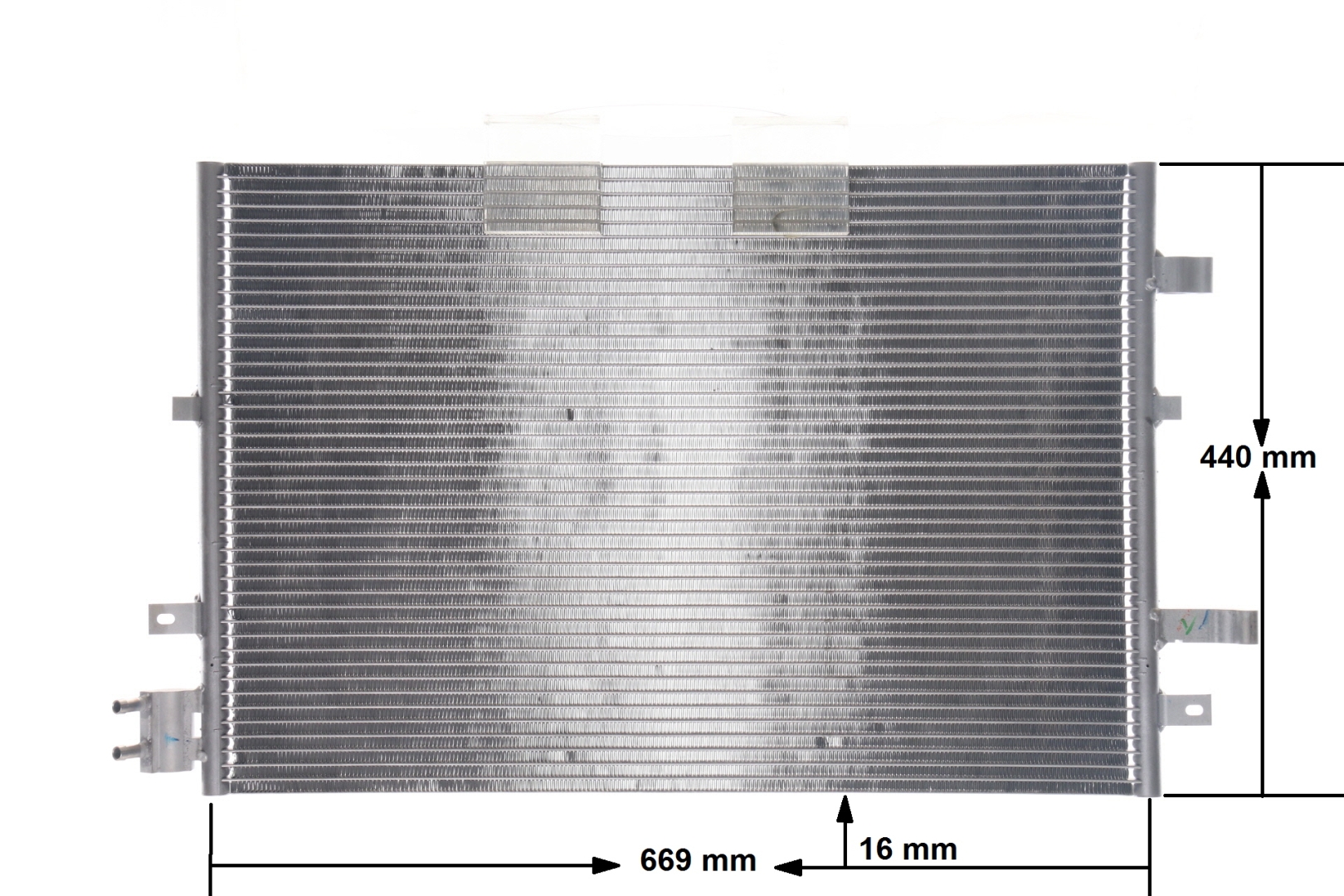 Condenseur, climatisation (Radiateur de climatisation) MAHLE Aftermarket ref. AC 690 000S