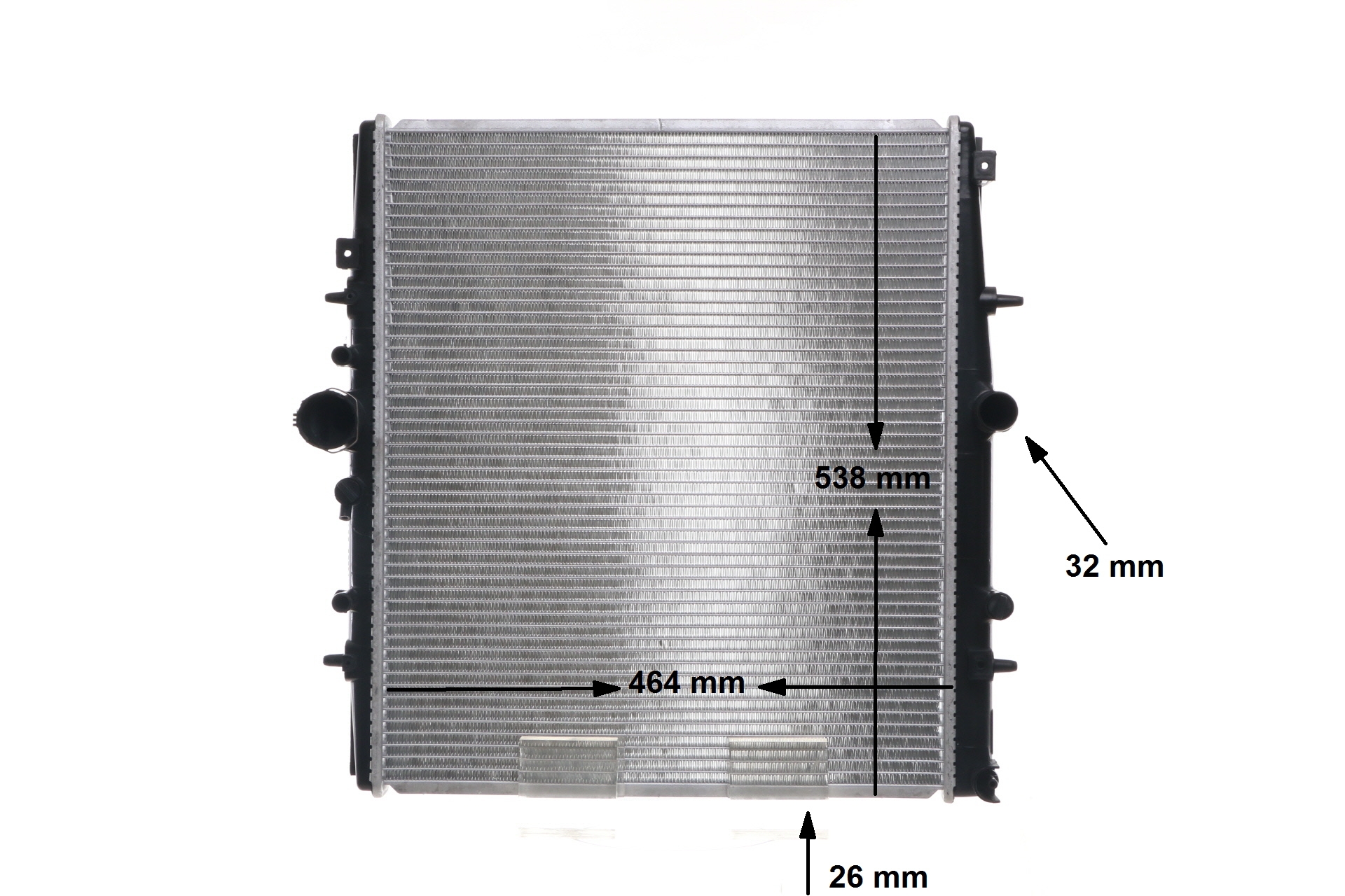 Radiateur moteur (Radiateur de refroidissement) MAHLE Aftermarket CR 851 000S