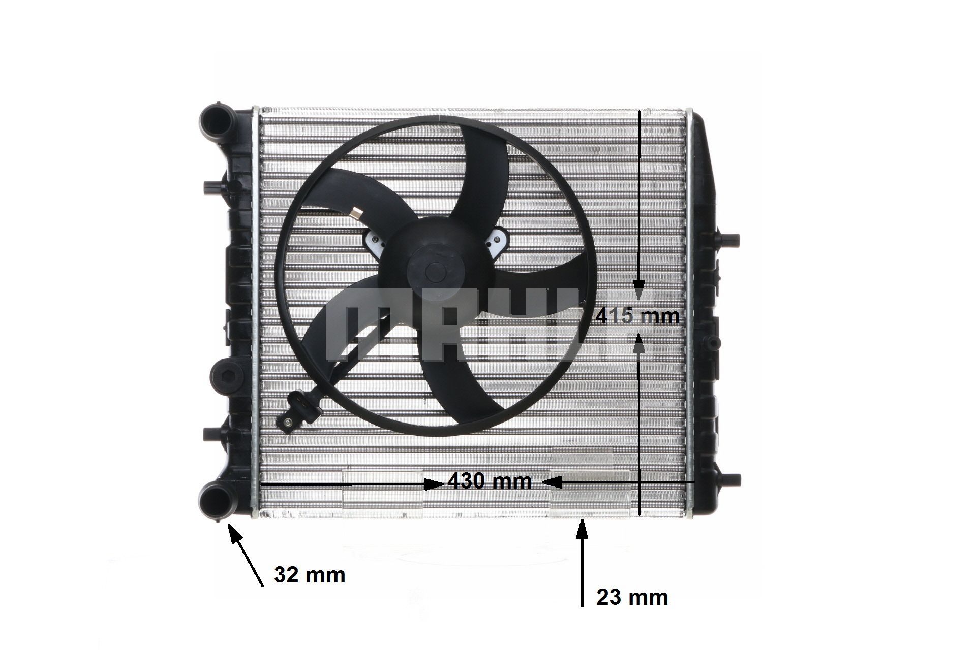 Radiateur moteur (Radiateur de refroidissement) MAHLE Aftermarket CR 123 000S