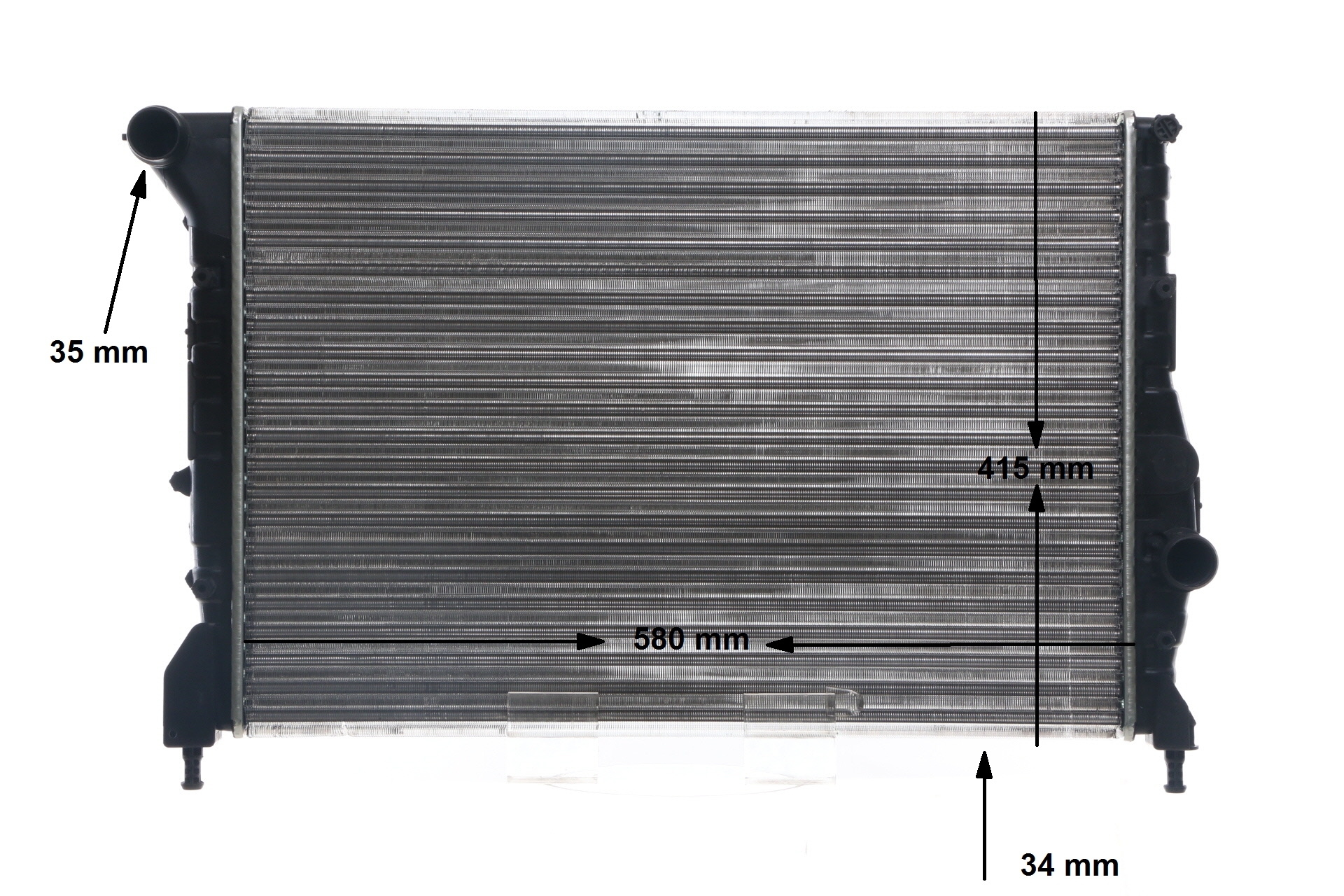 Radiateur moteur (Radiateur de refroidissement) MAHLE Aftermarket CR 1413 000S