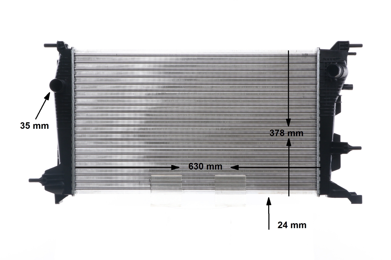 Radiateur moteur (Radiateur de refroidissement) MAHLE Aftermarket CR 840 001S