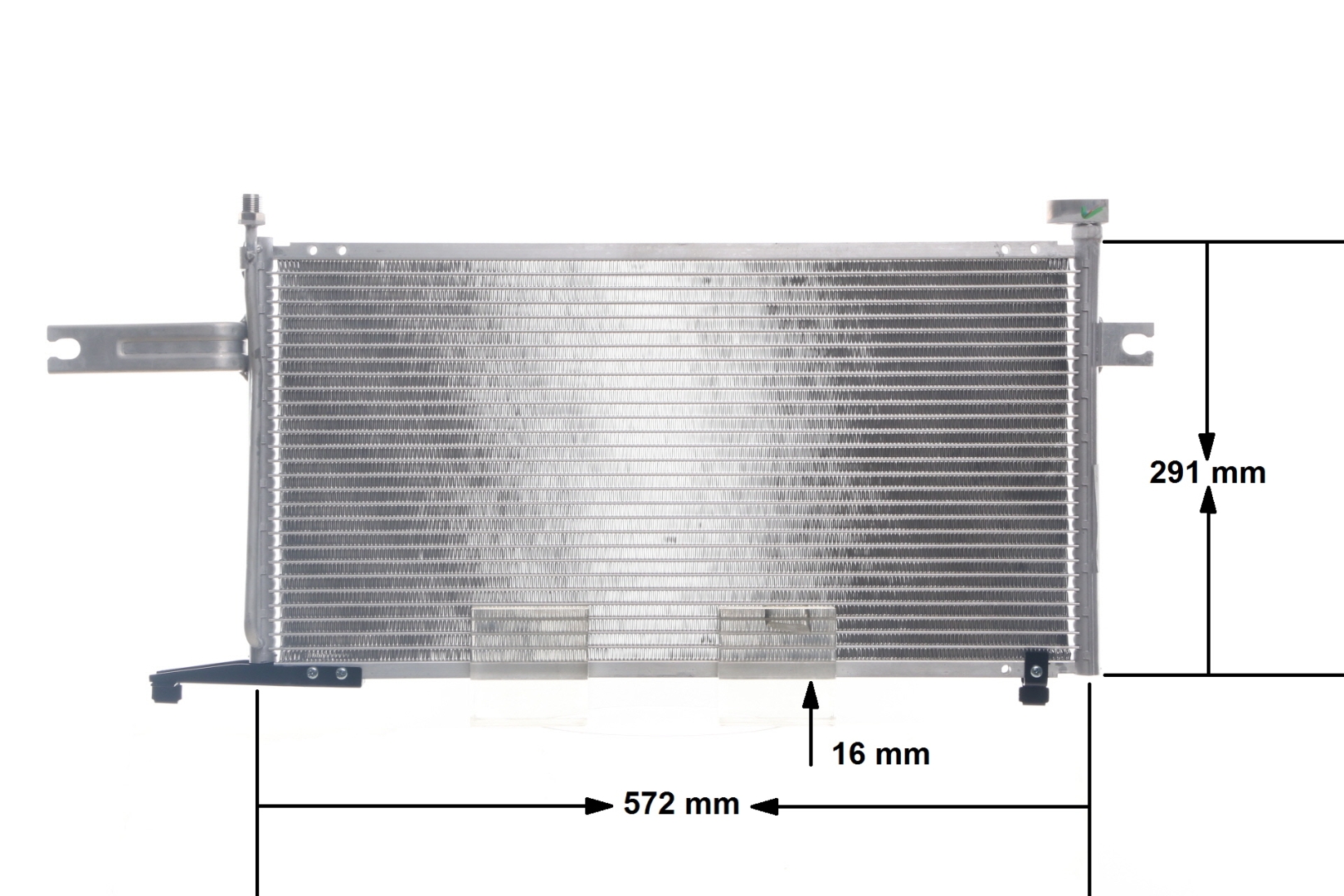 Condenseur, climatisation (Radiateur de climatisation) MAHLE Aftermarket ref. AC 319 000S