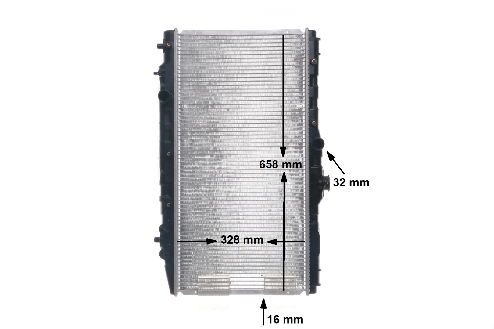 Radiateur moteur (Radiateur de refroidissement) MAHLE Aftermarket ref. CR 200 000S