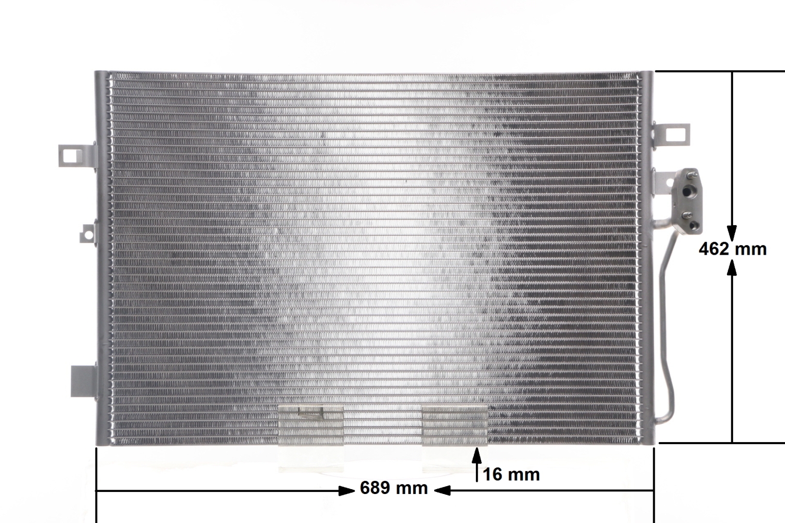 Condenseur, climatisation (Radiateur de climatisation) MAHLE Aftermarket ref. AC 46 000S