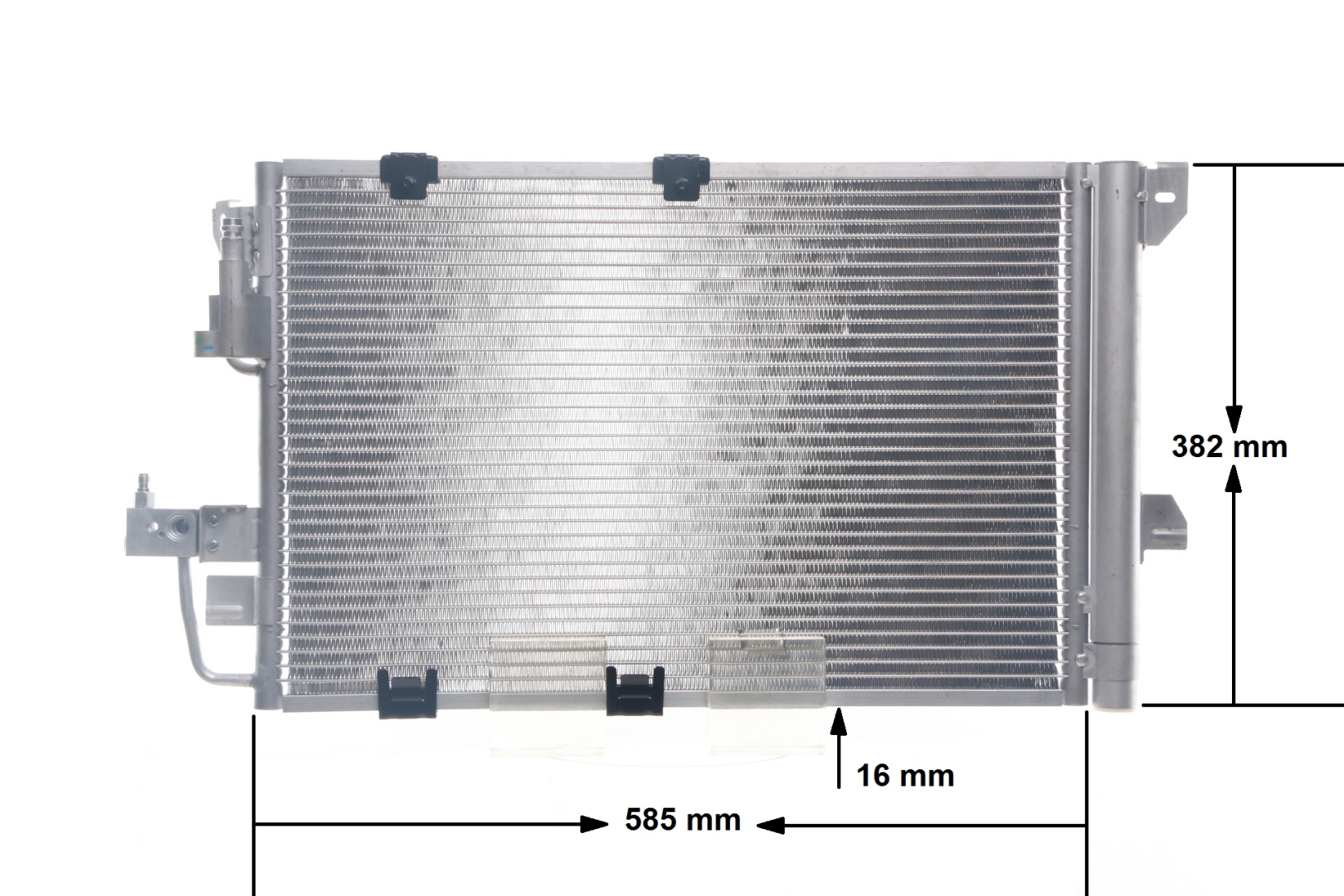 Condenseur, climatisation (Radiateur de climatisation) MAHLE Aftermarket ref. AC 665 000S