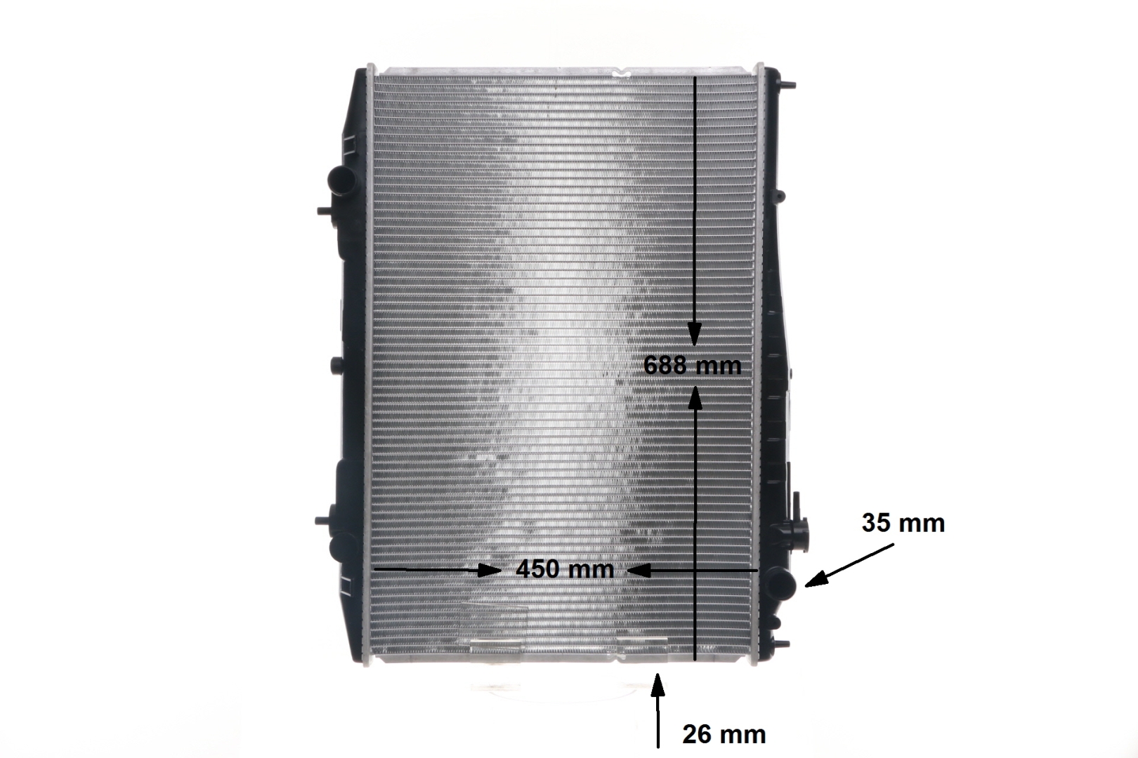 Radiateur moteur (Radiateur de refroidissement) MAHLE Aftermarket CR 1963 000S