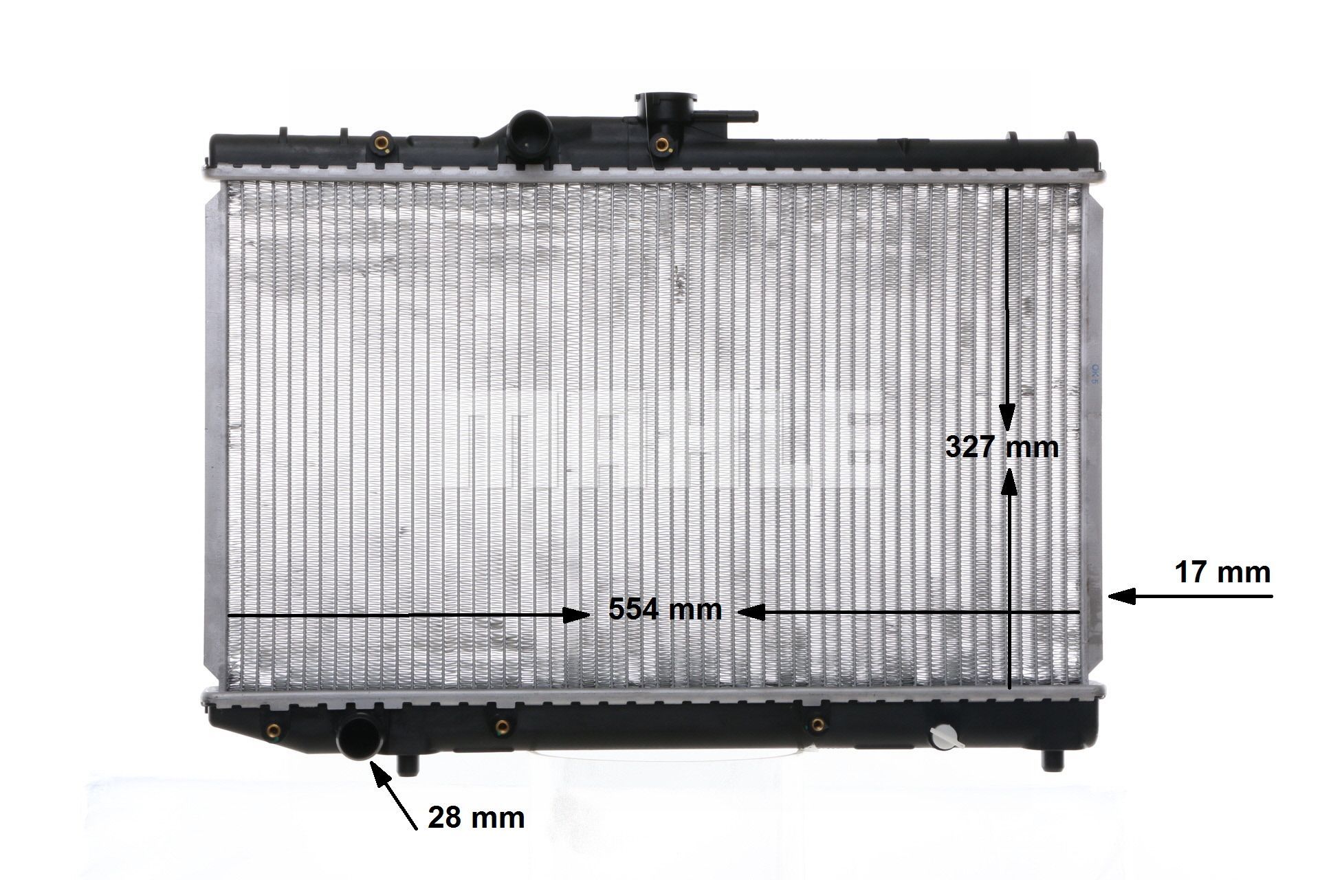 Radiateur moteur (Radiateur de refroidissement) MAHLE Aftermarket ref. CR 768 000S