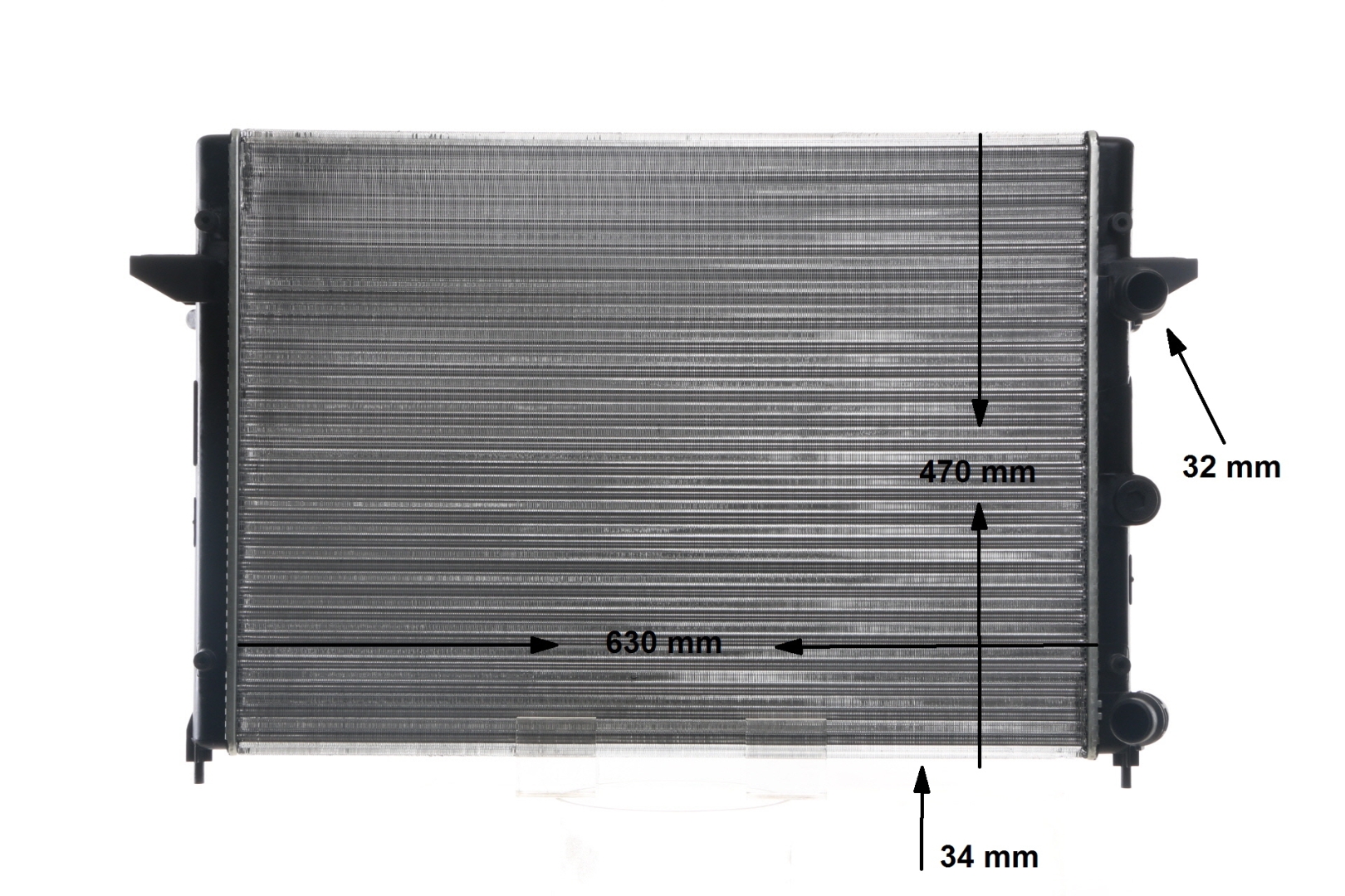 Radiateur moteur (Radiateur de refroidissement) MAHLE Aftermarket CR 640 000S