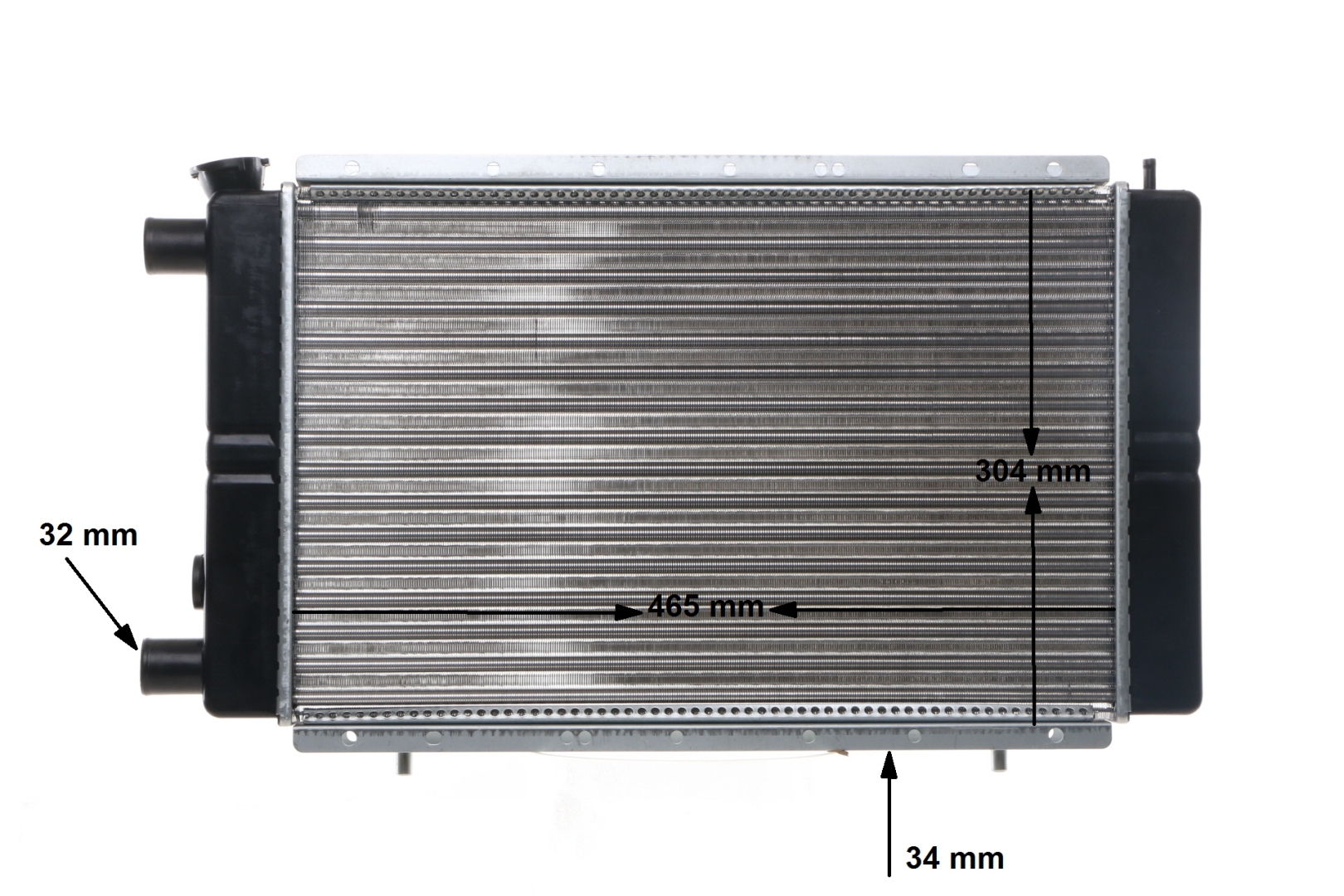 Radiateur moteur (Radiateur de refroidissement) MAHLE Aftermarket ref. CR 143 000S