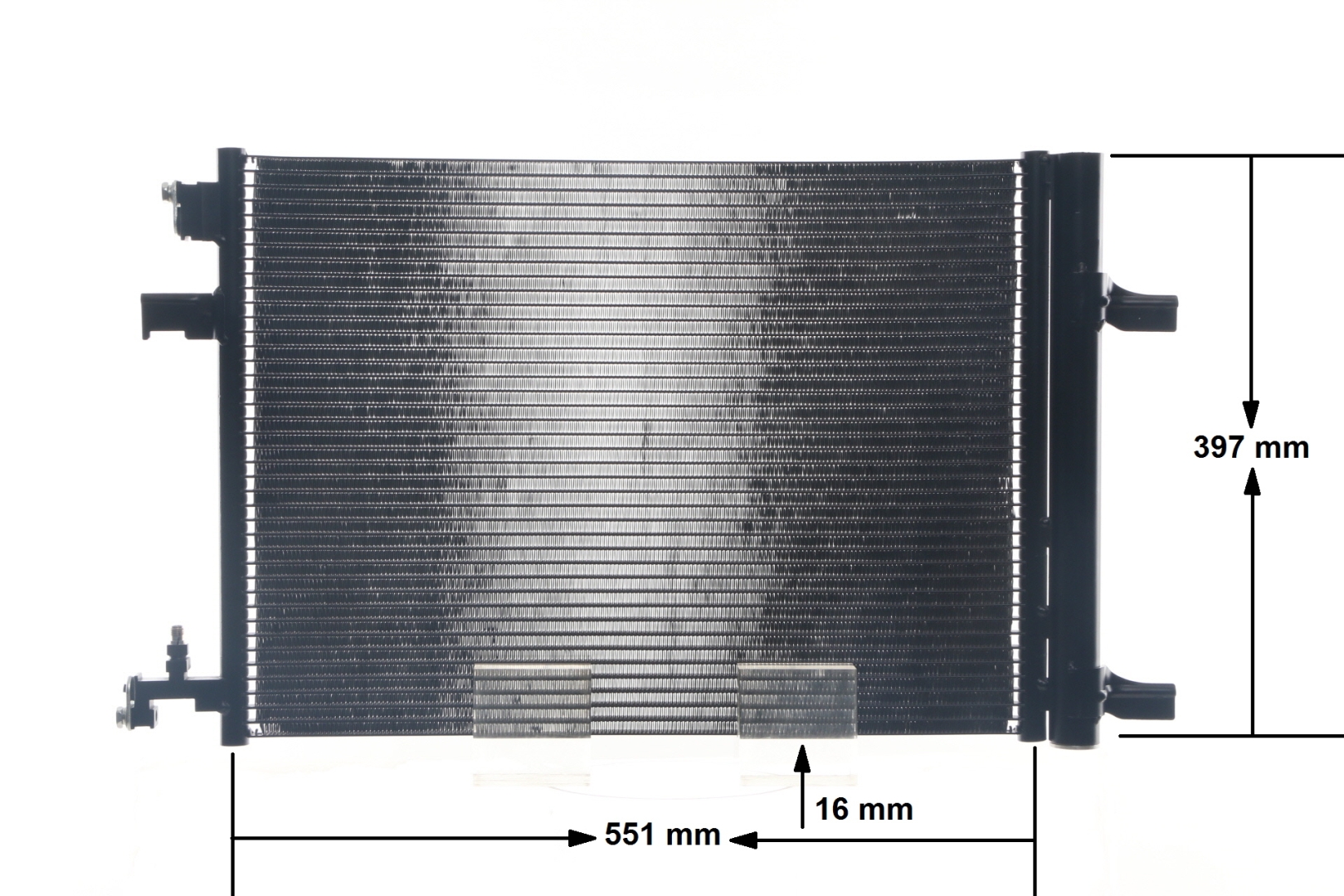 Condenseur, climatisation (Radiateur de climatisation) MAHLE Aftermarket ref. AC 636 000S