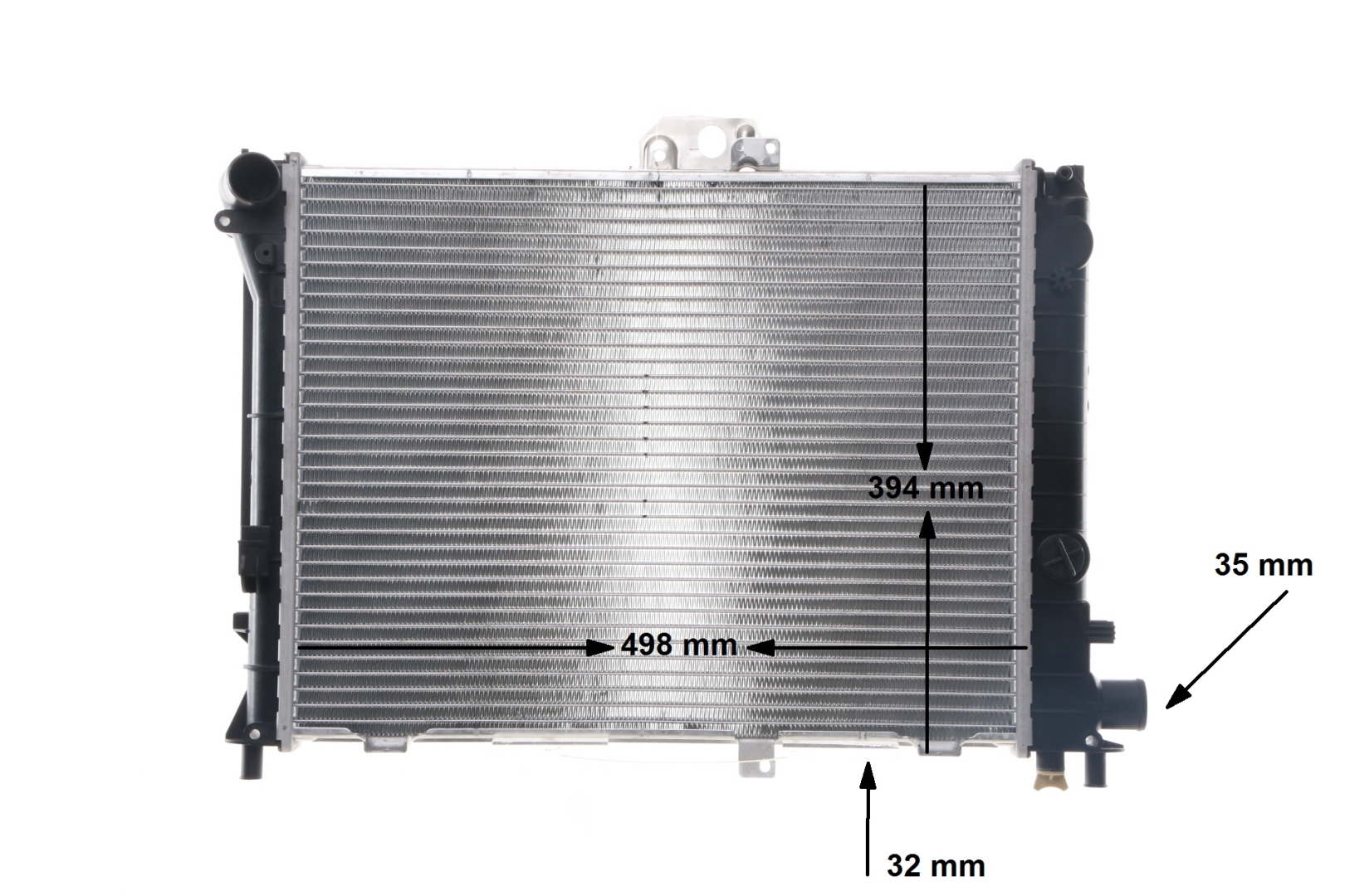 Radiateur moteur (Radiateur de refroidissement) MAHLE Aftermarket ref. CR 211 000S