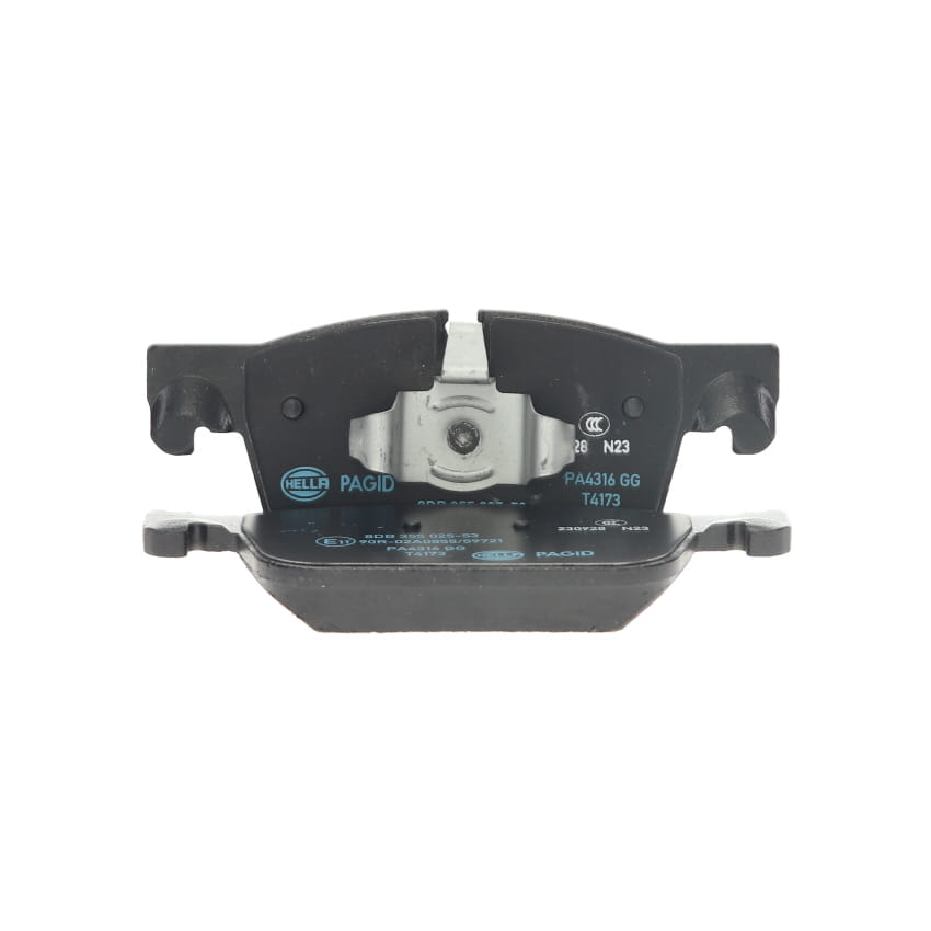Jeu de 4 plaquettes de frein HELLA ref. 8DB 355 025-531